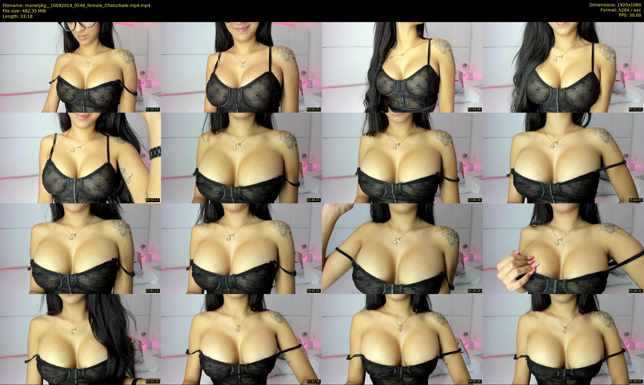 manelykg_ — 34 minute Chaturbate female cam show recording, 1080p, Sep 10, 2019