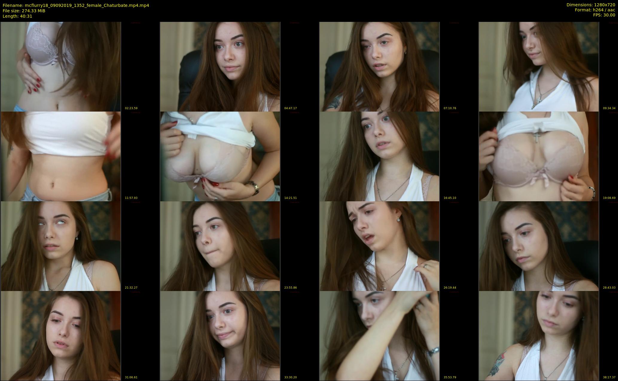 mcflurry18 — 41 minute Chaturbate female cam show recording, 720p, Sep 9, 2019