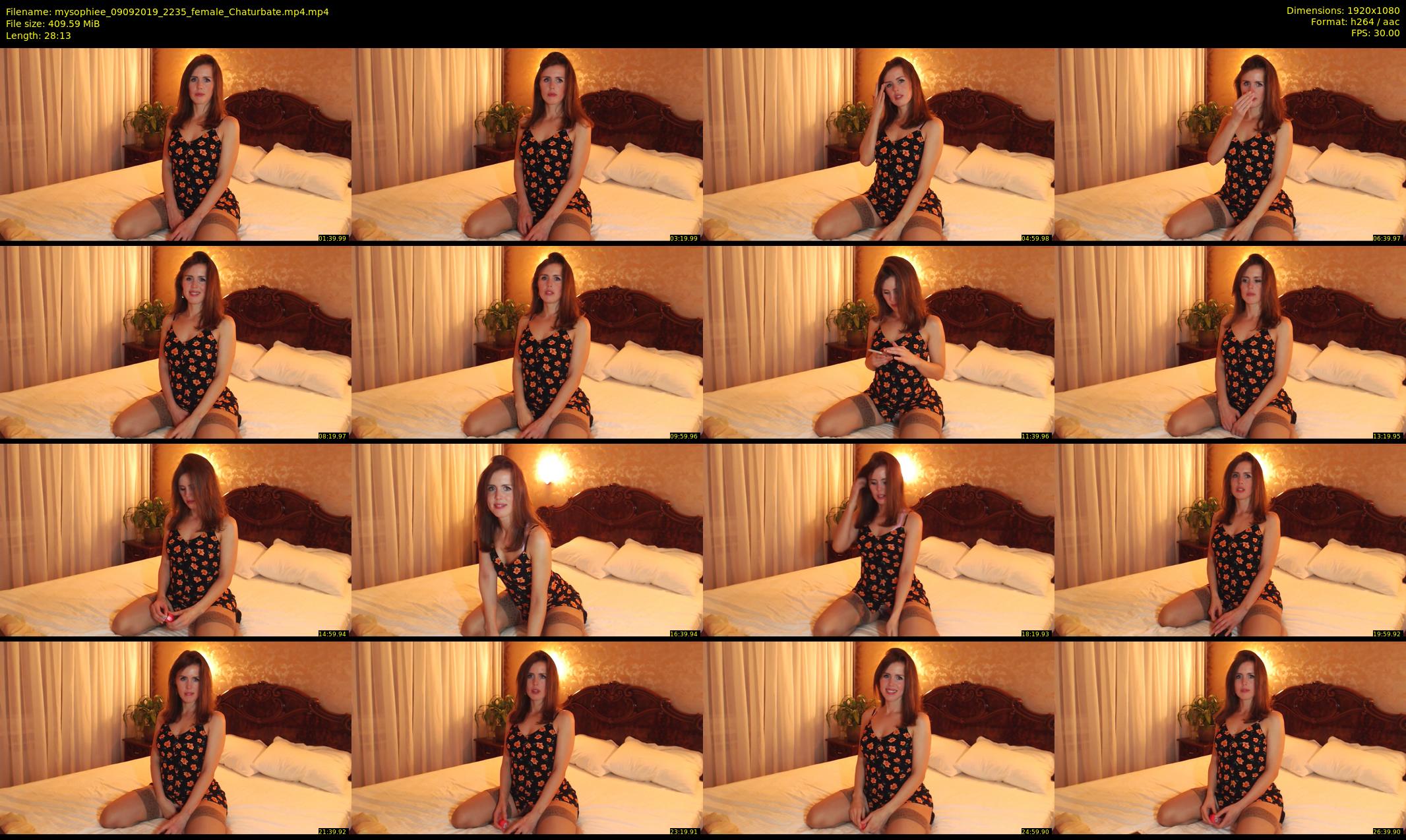 mysophiee — 29 minute Chaturbate female cam show recording, 1080p, Sep 9, 2019