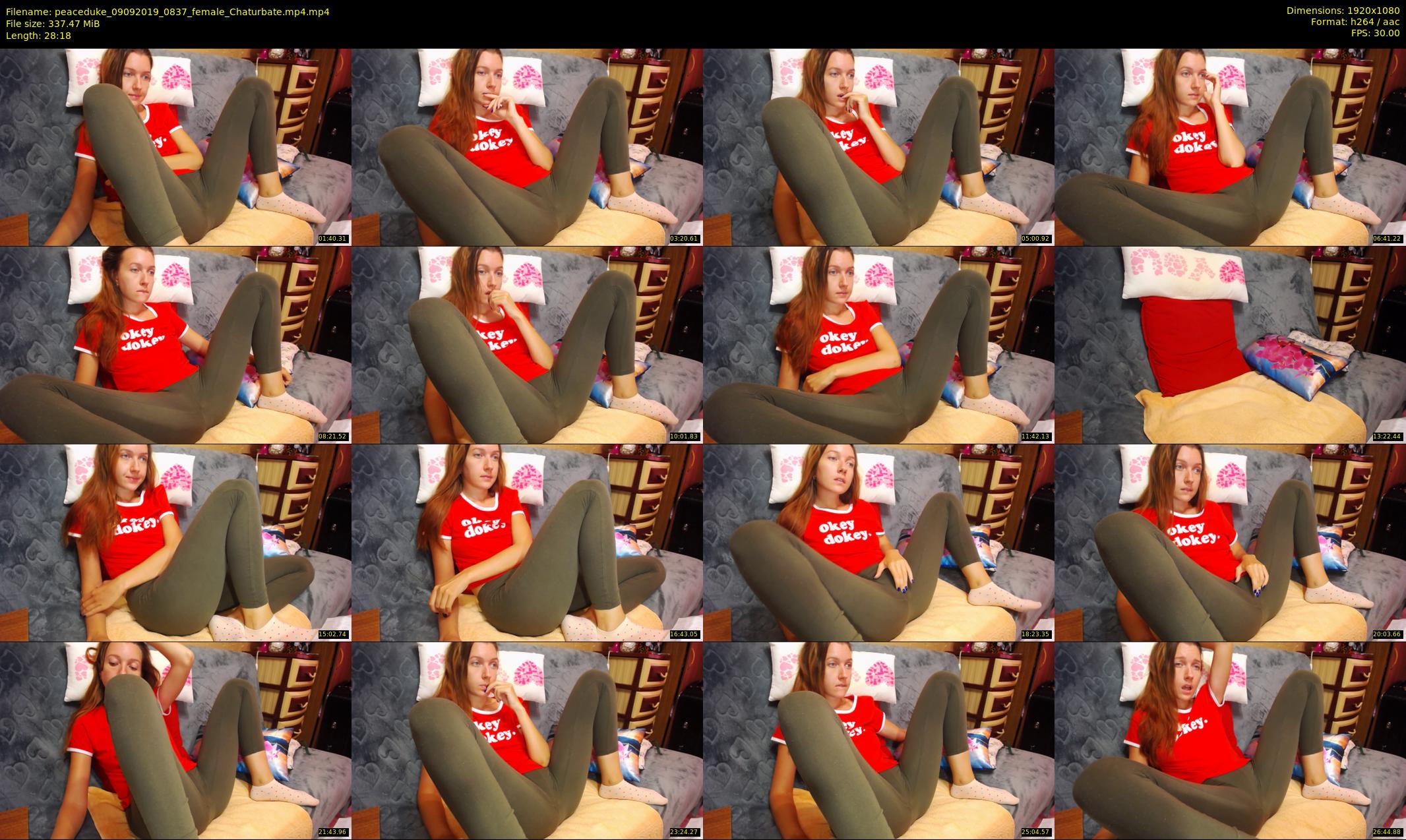 peaceduke — 29 minute Chaturbate female cam show recording, 1080p, Sep 9, 2019