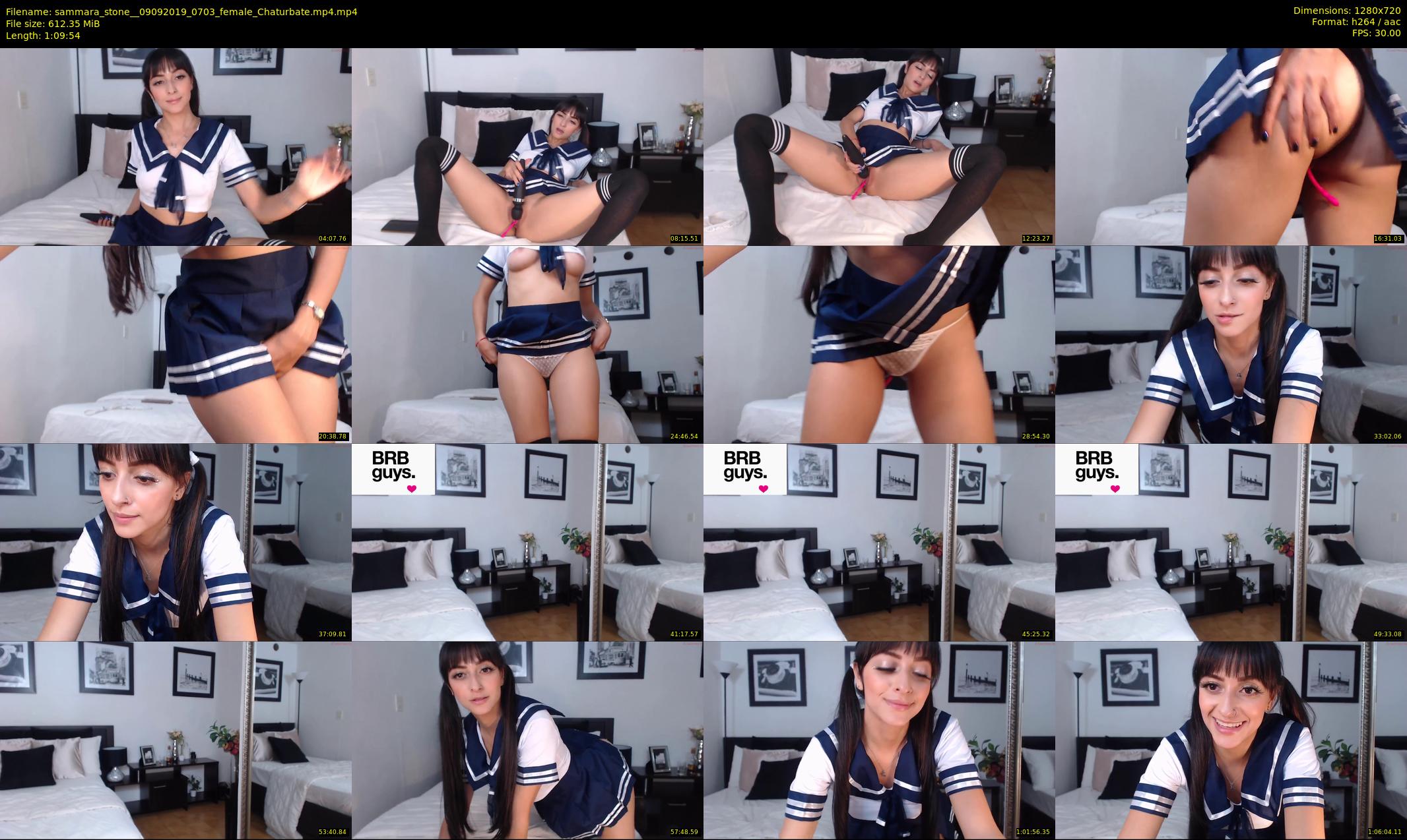 sammara_stone_ — 70 minute Chaturbate female cam show recording, 720p, Sep 9, 2019