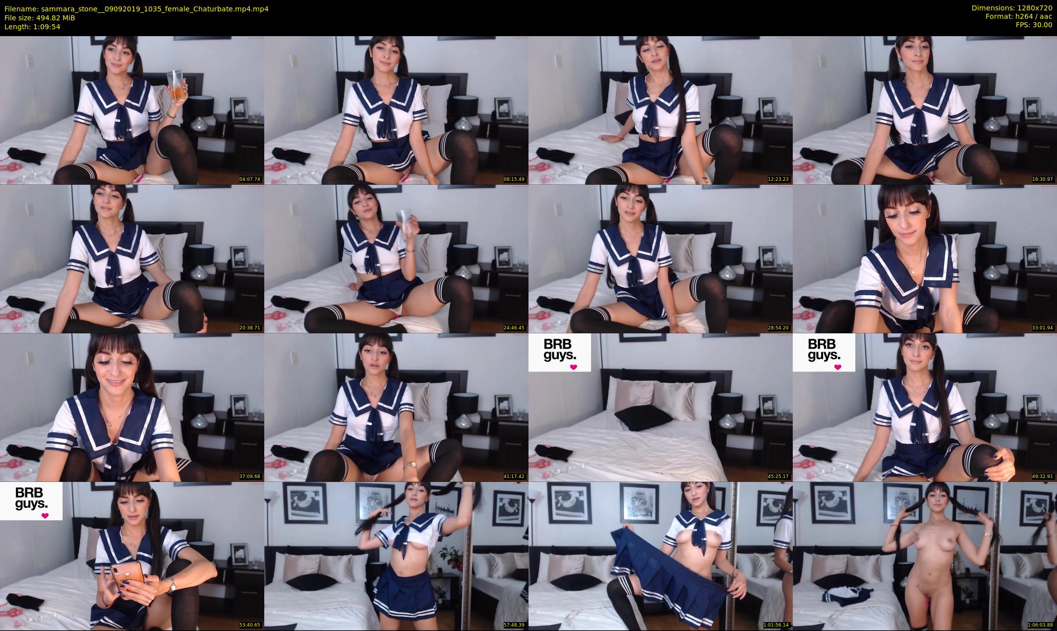 sammara_stone_ — 70 minute Chaturbate female cam show recording, 720p, Sep 9, 2019