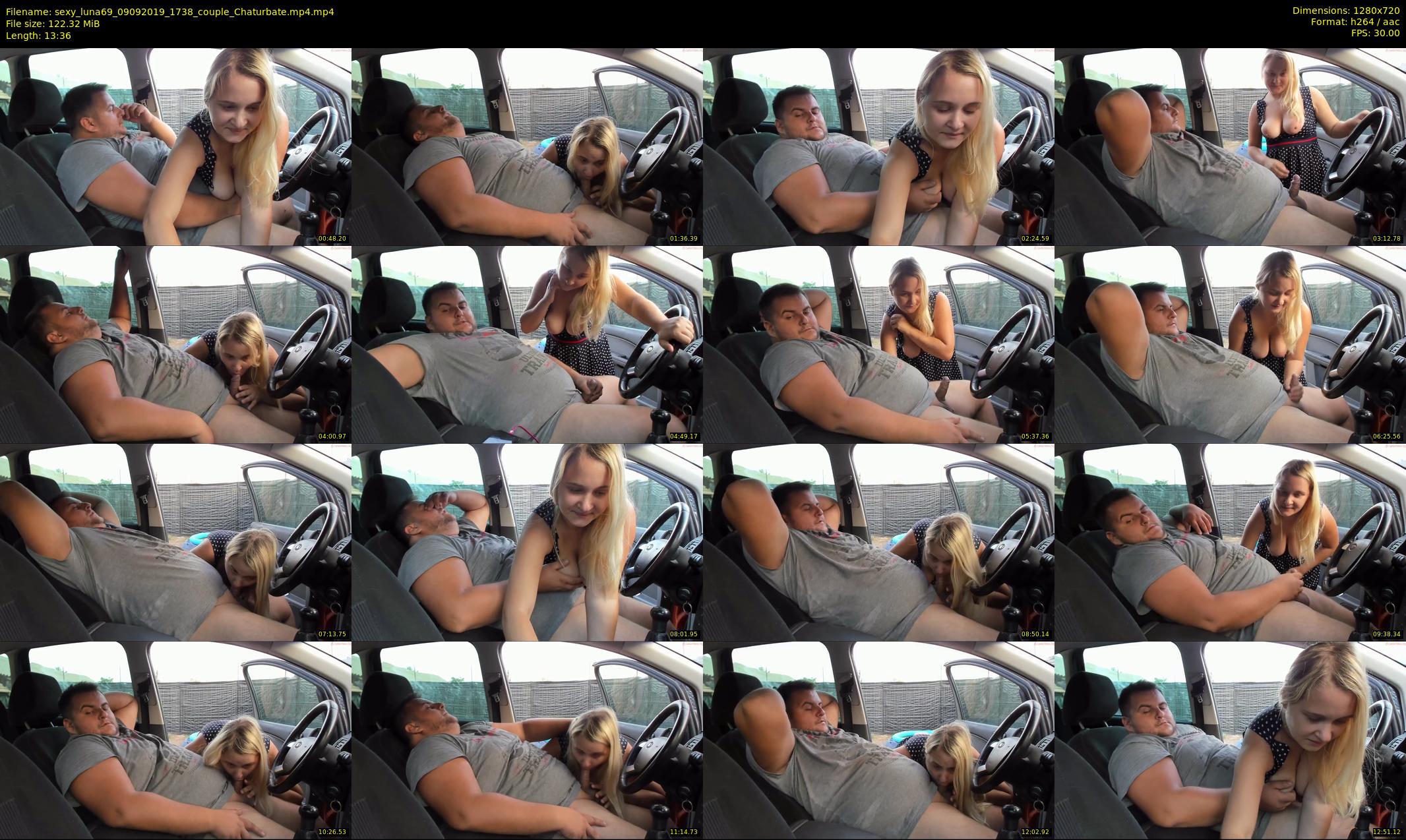 sexy_luna69 — 14 minute Chaturbate couple cam show recording, 720p, Sep 9, 2019