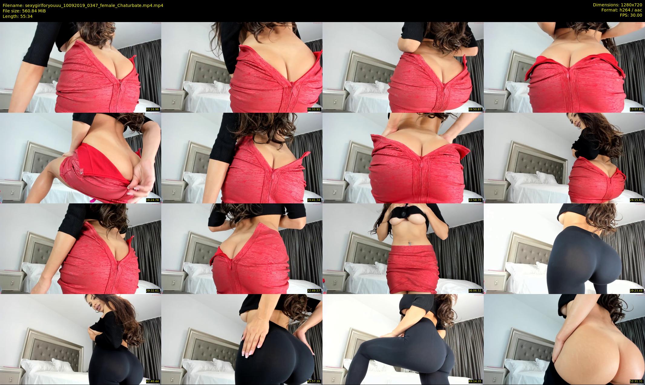 sexygirlforyouuu — 56 minute Chaturbate female cam show recording, 720p, Sep 10, 2019