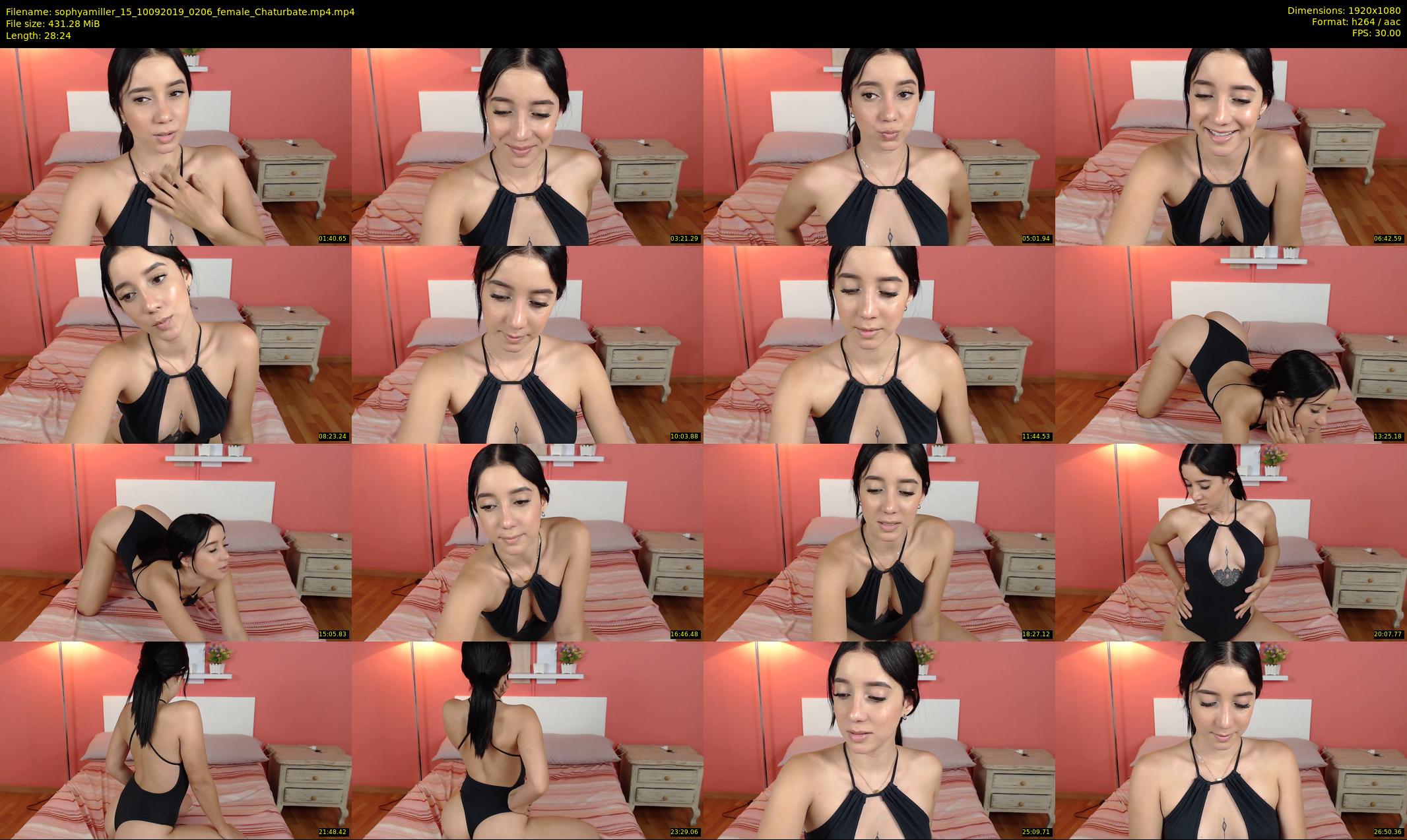 sophyamiller_15 — 29 minute Chaturbate female cam show recording, 1080p, Sep 10, 2019