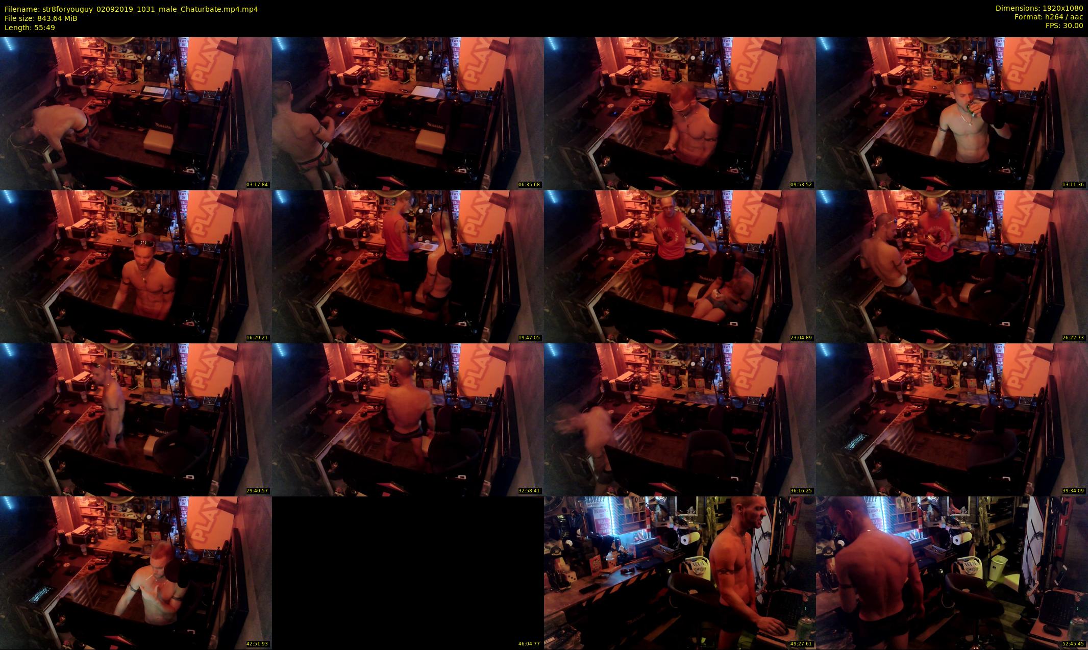str8foryouguy — 56 minute Chaturbate male cam show recording, 1080p, Sep 2, 2019