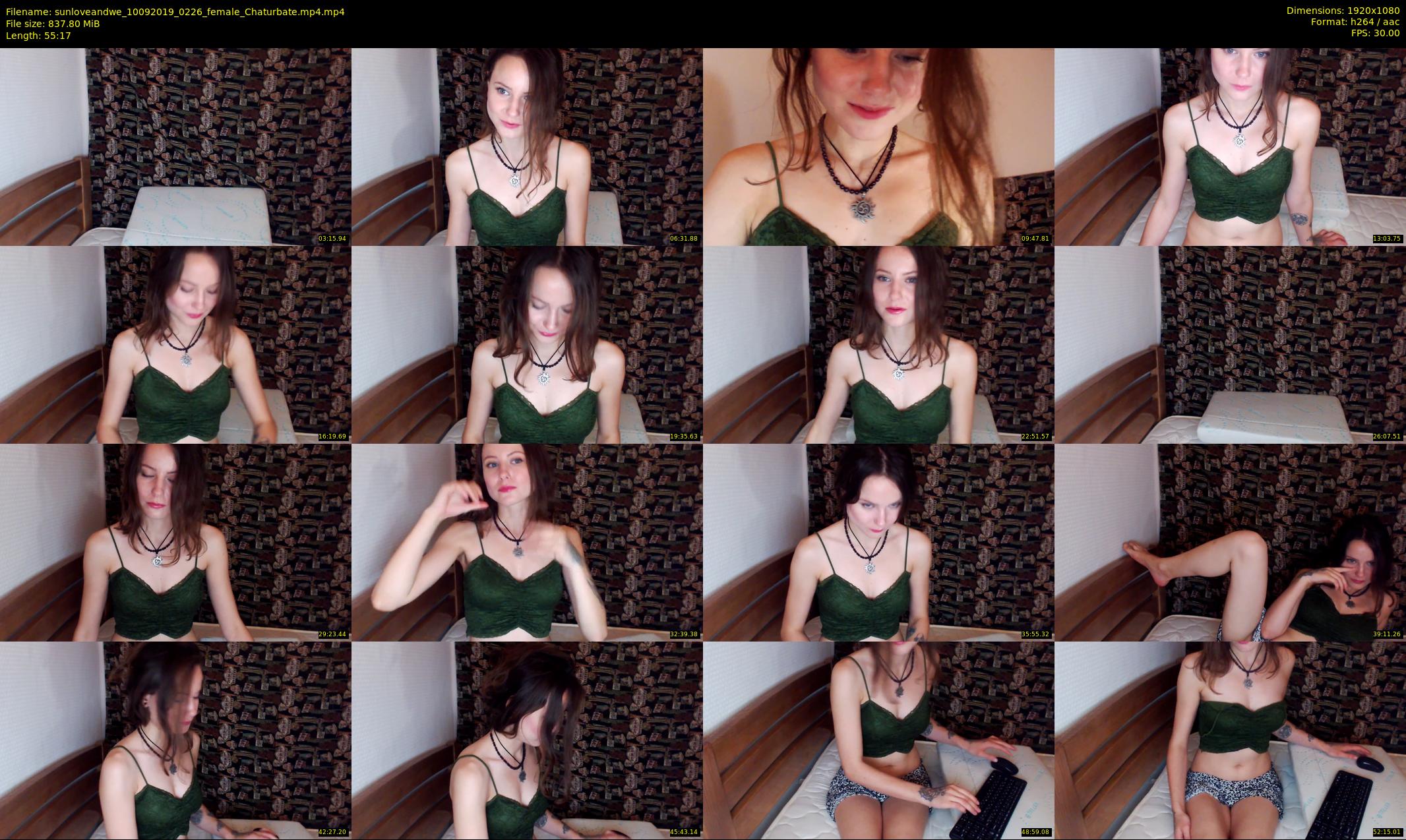 sunloveandwe — 56 minute Chaturbate female cam show recording, 1080p, Sep 10, 2019