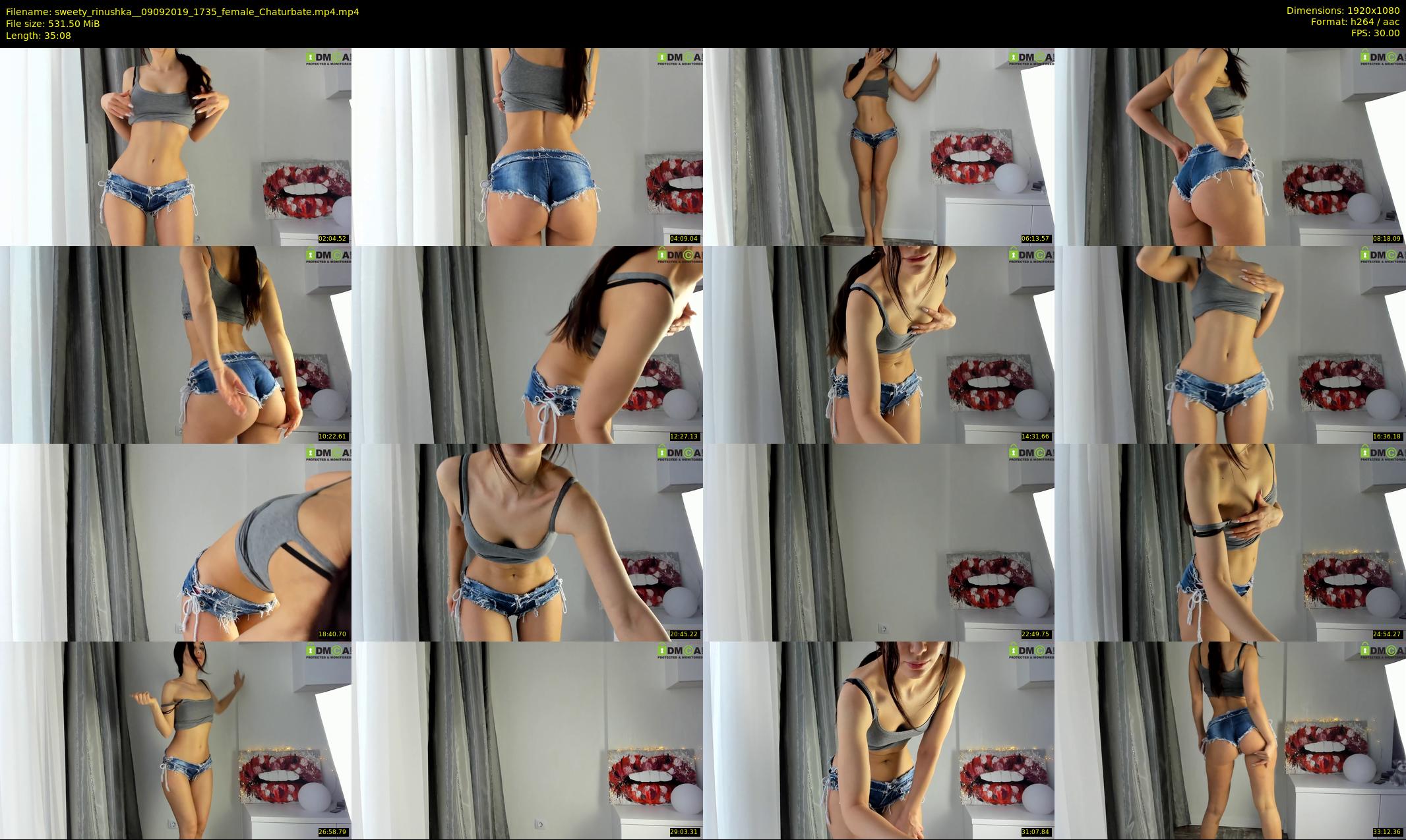 sweety_rinushka_ — 36 minute Chaturbate female cam show recording, 1080p, Sep 9, 2019