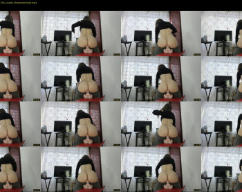 xhxoxtxsxex — 3 minute Chaturbate couple cam show recording, 720p, Sep 9, 2019