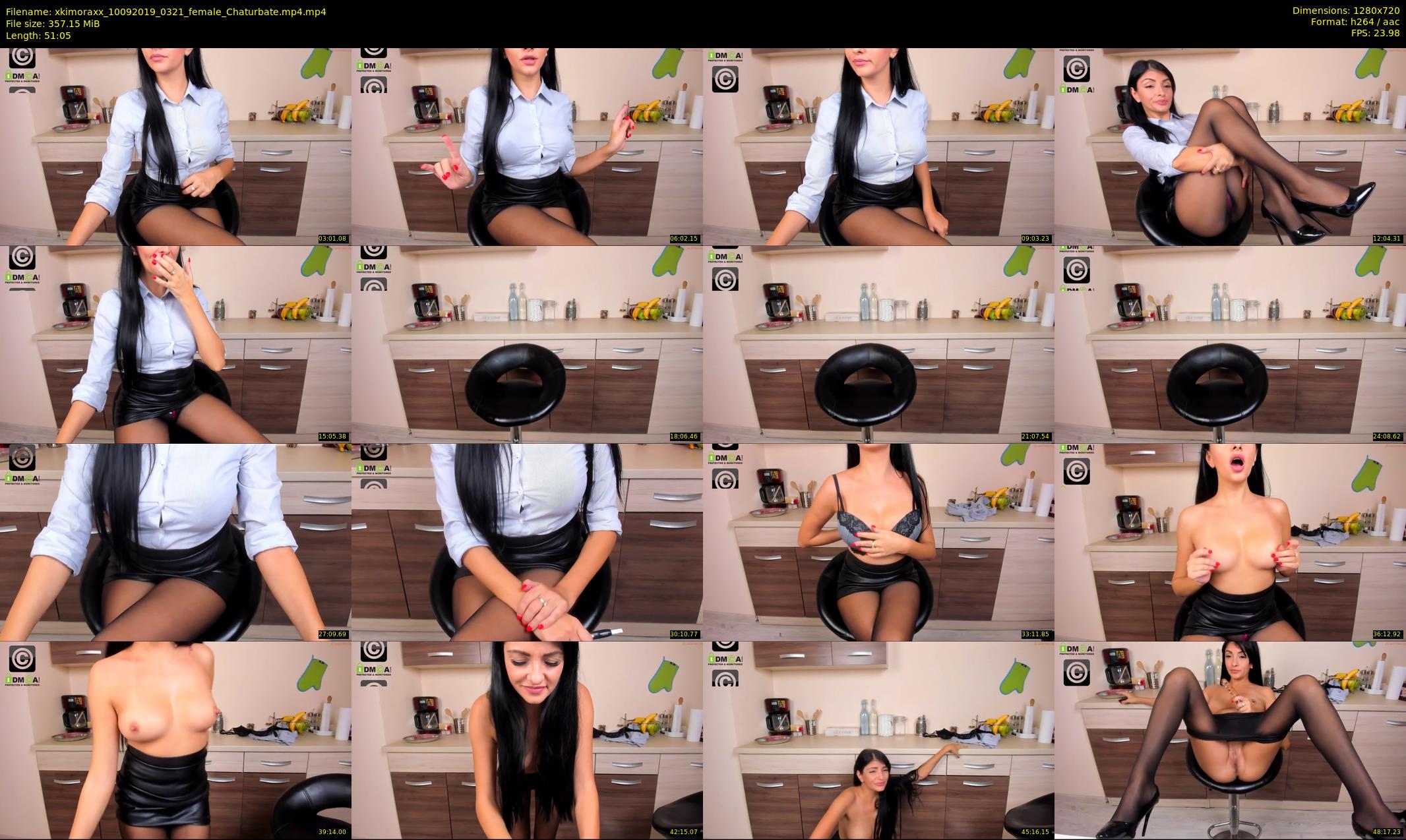 xkimoraxx — 52 minute Chaturbate female cam show recording, 720p, Sep 10, 2019