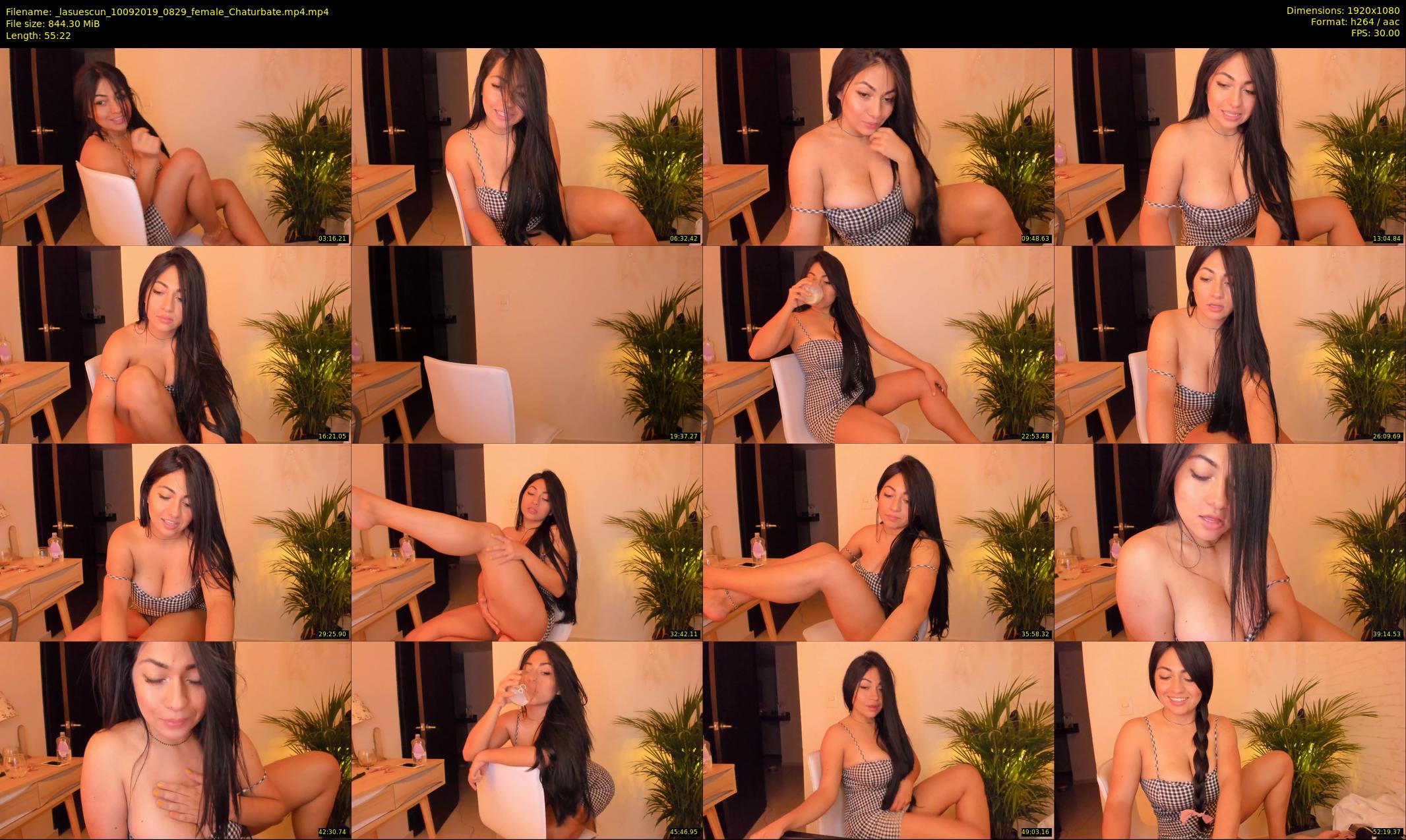 _lasuescun — 56 minute Chaturbate female cam show recording, 1080p, Sep 10, 2019