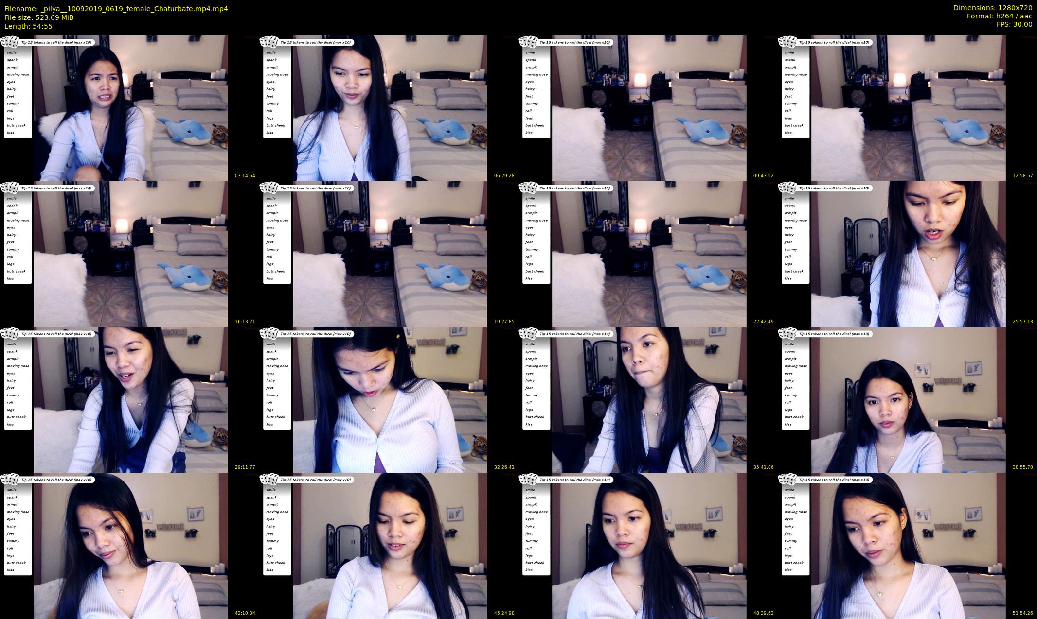 _pilya_ — 55 minute Chaturbate female cam show recording, 720p, Sep 10, 2019