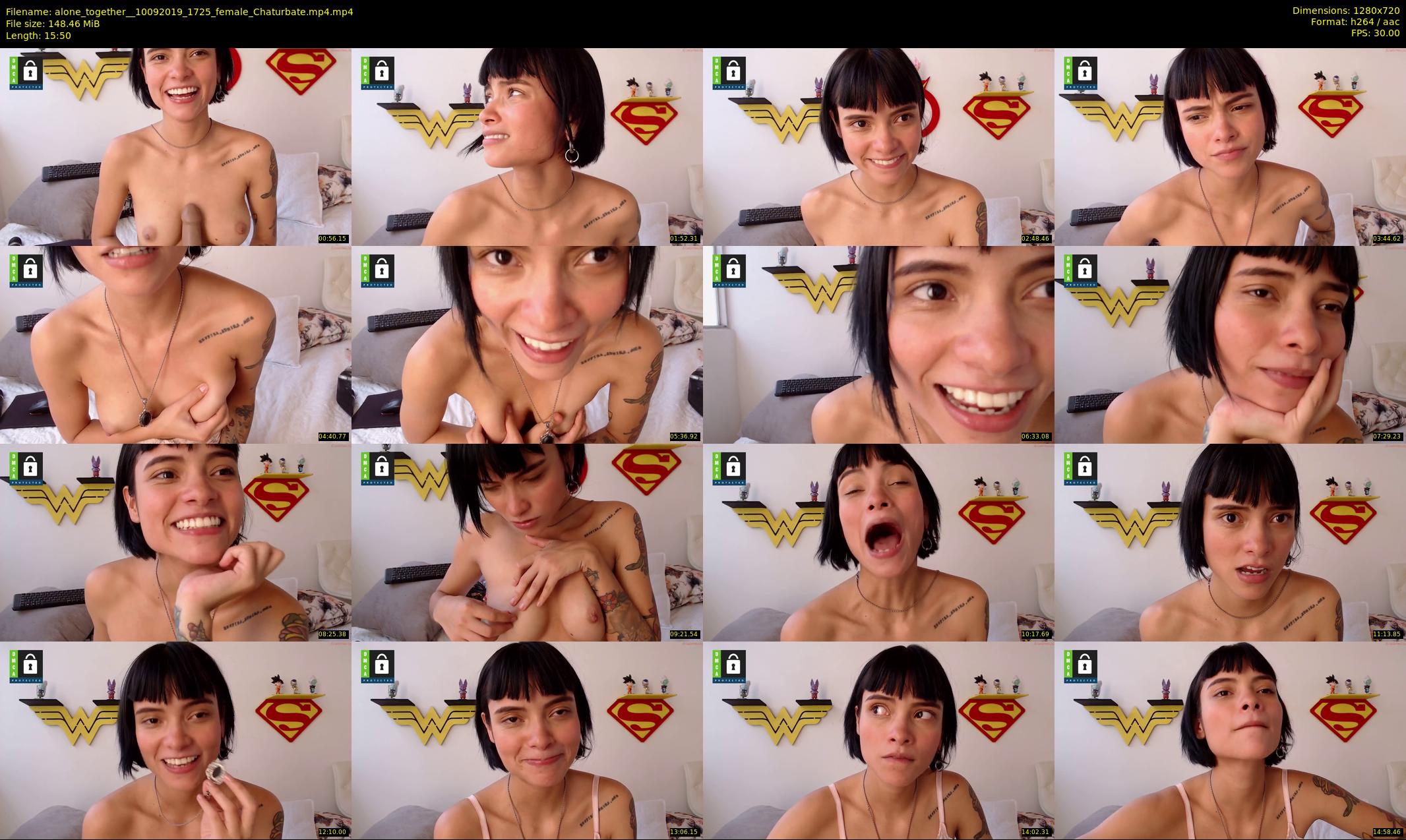alone_together_ — 16 minute Chaturbate female cam show recording, 720p, Sep 10, 2019