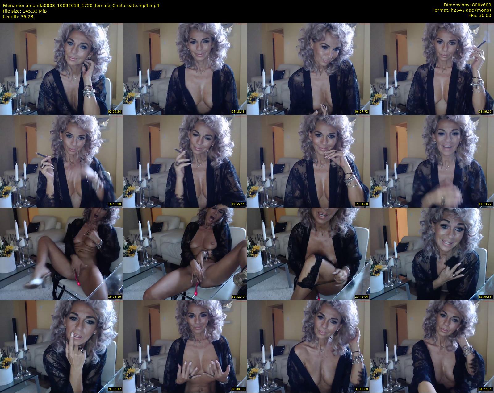 amanda0803 — 37 minute Chaturbate female cam show recording, 480p, Sep 10, 2019