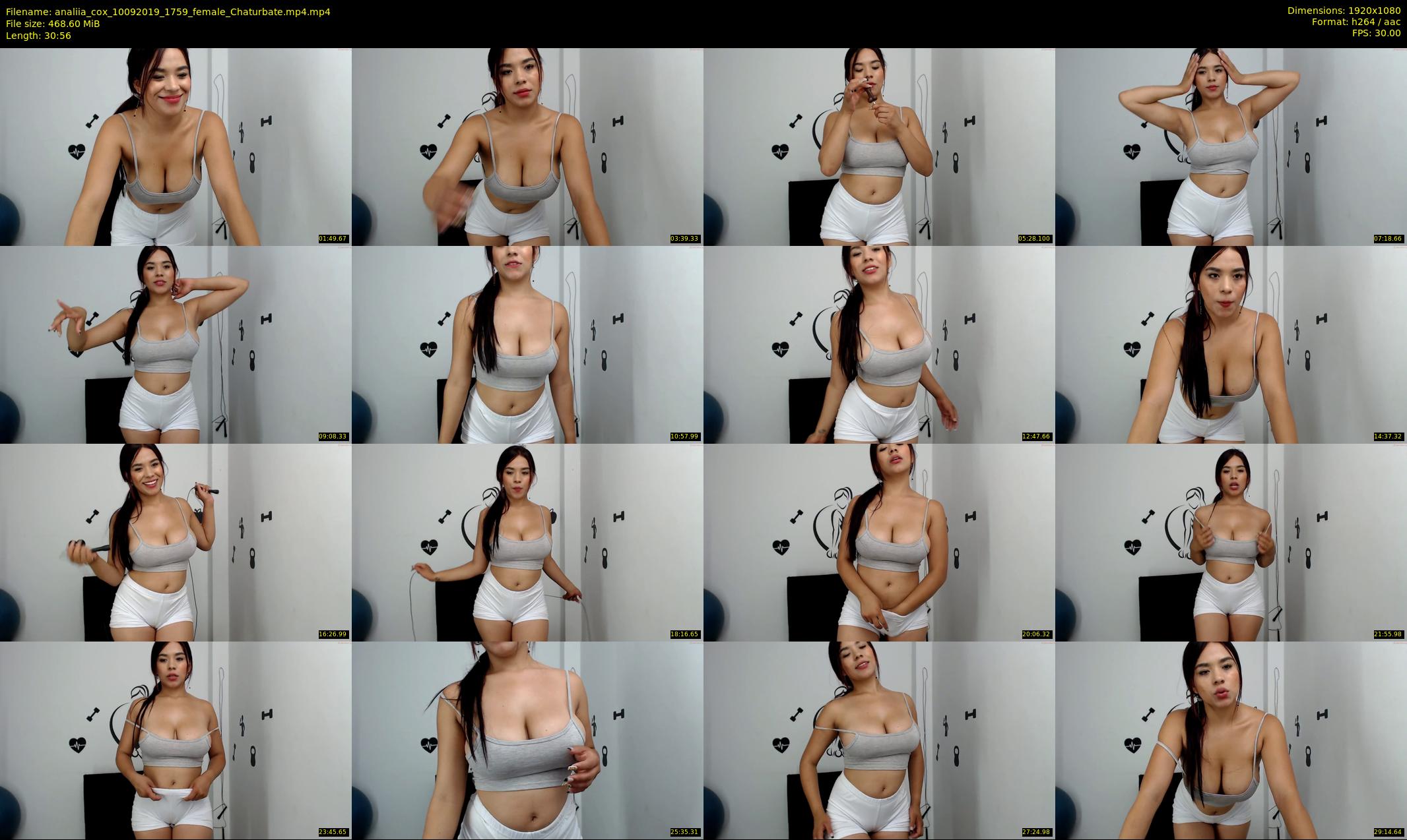 analiia_cox — 31 minute Chaturbate female cam show recording, 1080p, Sep 10, 2019