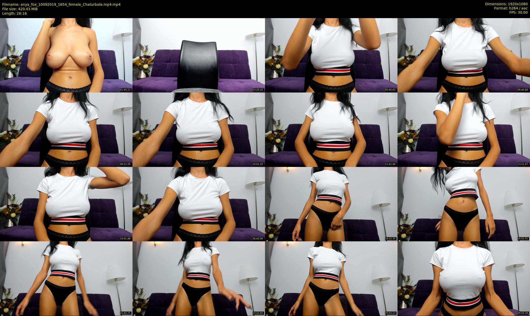 anya_fox — 29 minute Chaturbate female cam show recording, 1080p, Sep 10, 2019