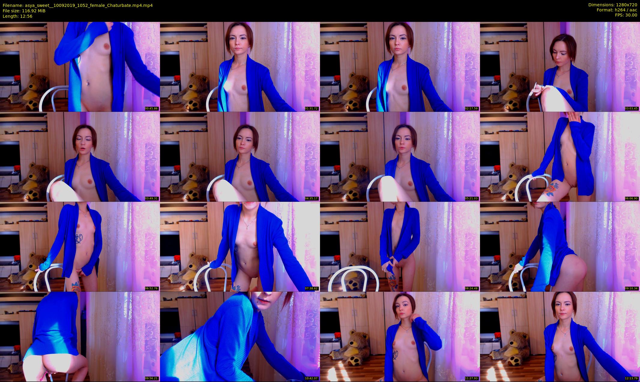 asya_sweet_ — 13 minute Chaturbate female cam show recording, 720p, Sep 10, 2019