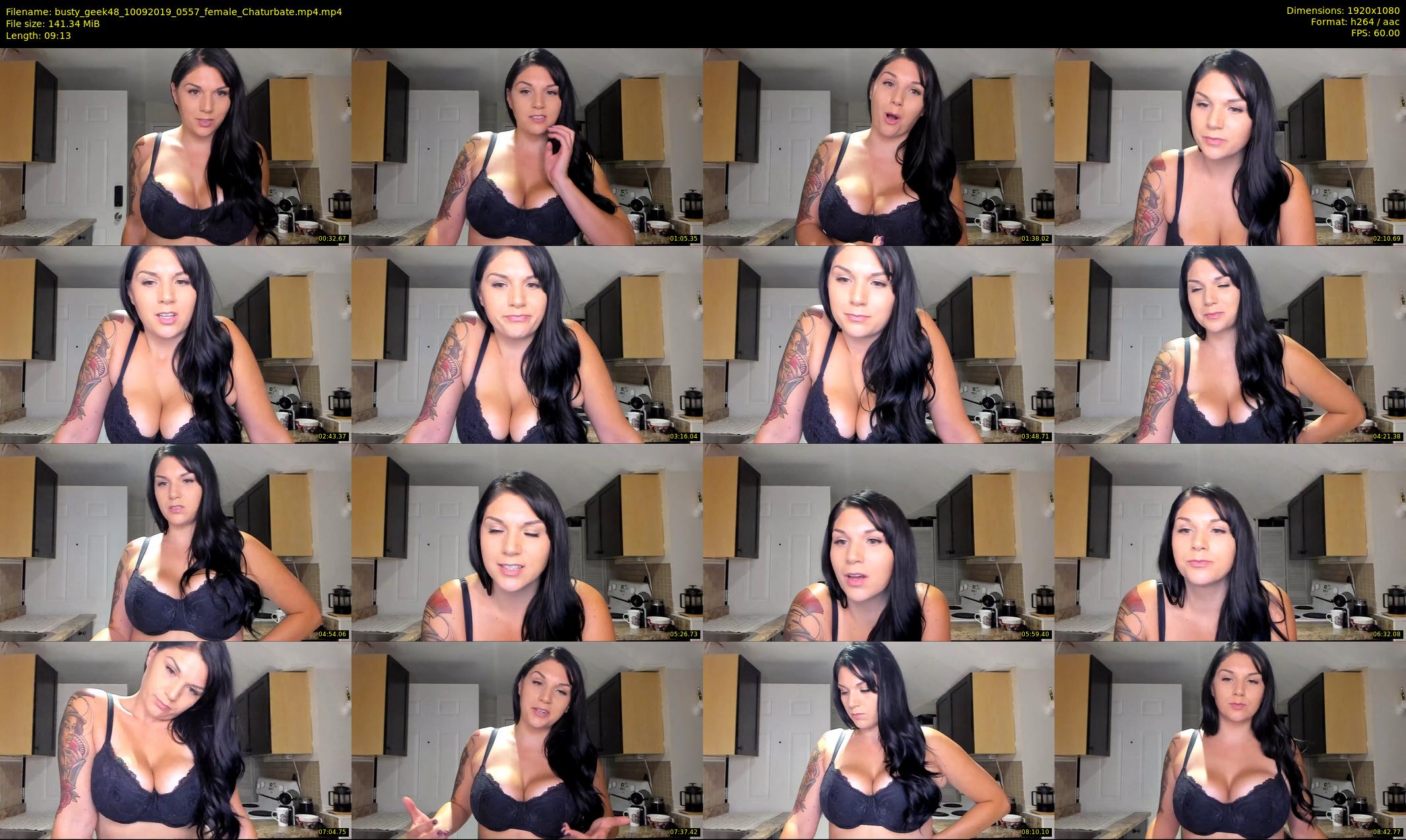 busty_geek48 — 10 minute Chaturbate female cam show recording, 1080p, Sep 10, 2019