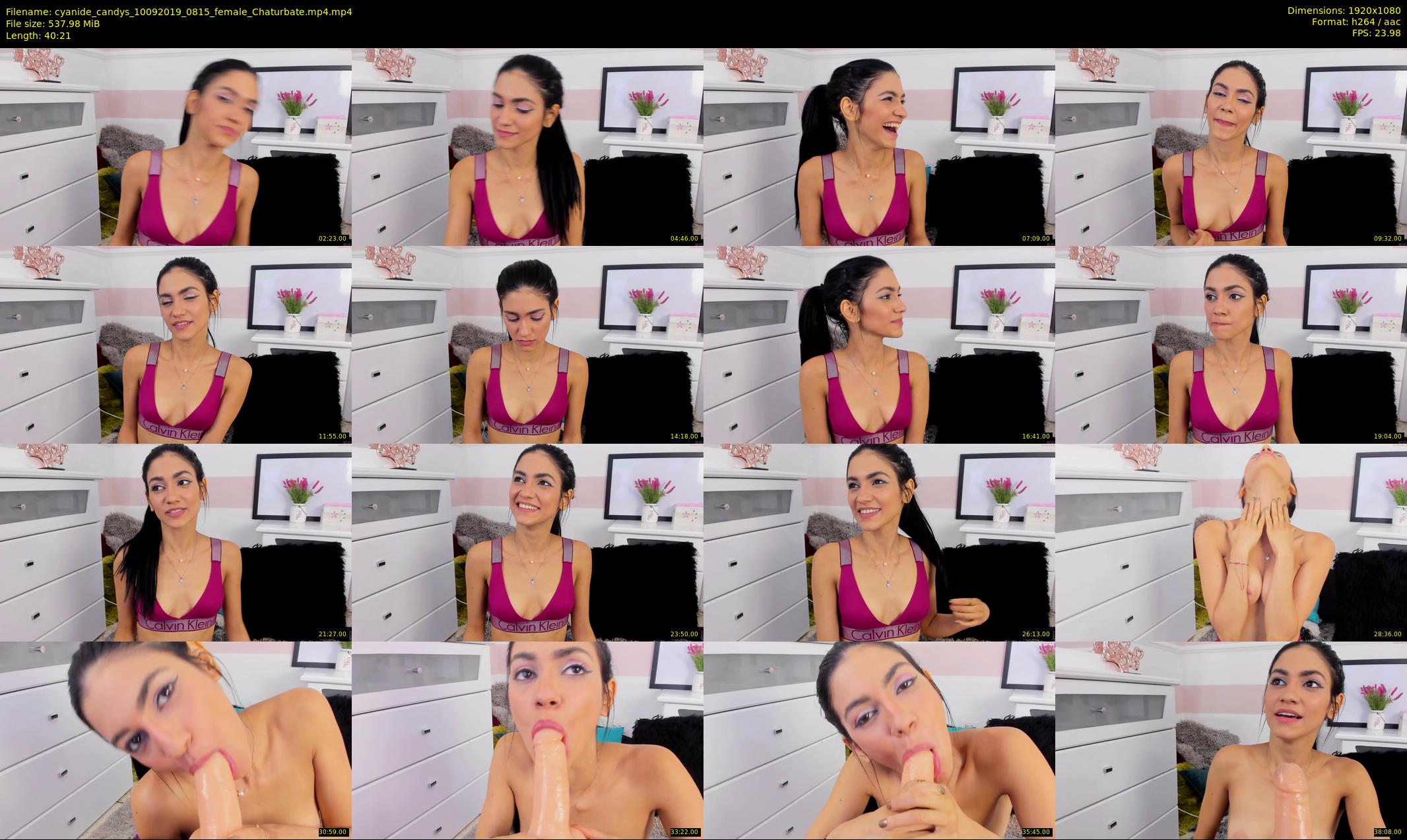 cyanide_candys — 41 minute Chaturbate female cam show recording, 1080p, Sep 10, 2019