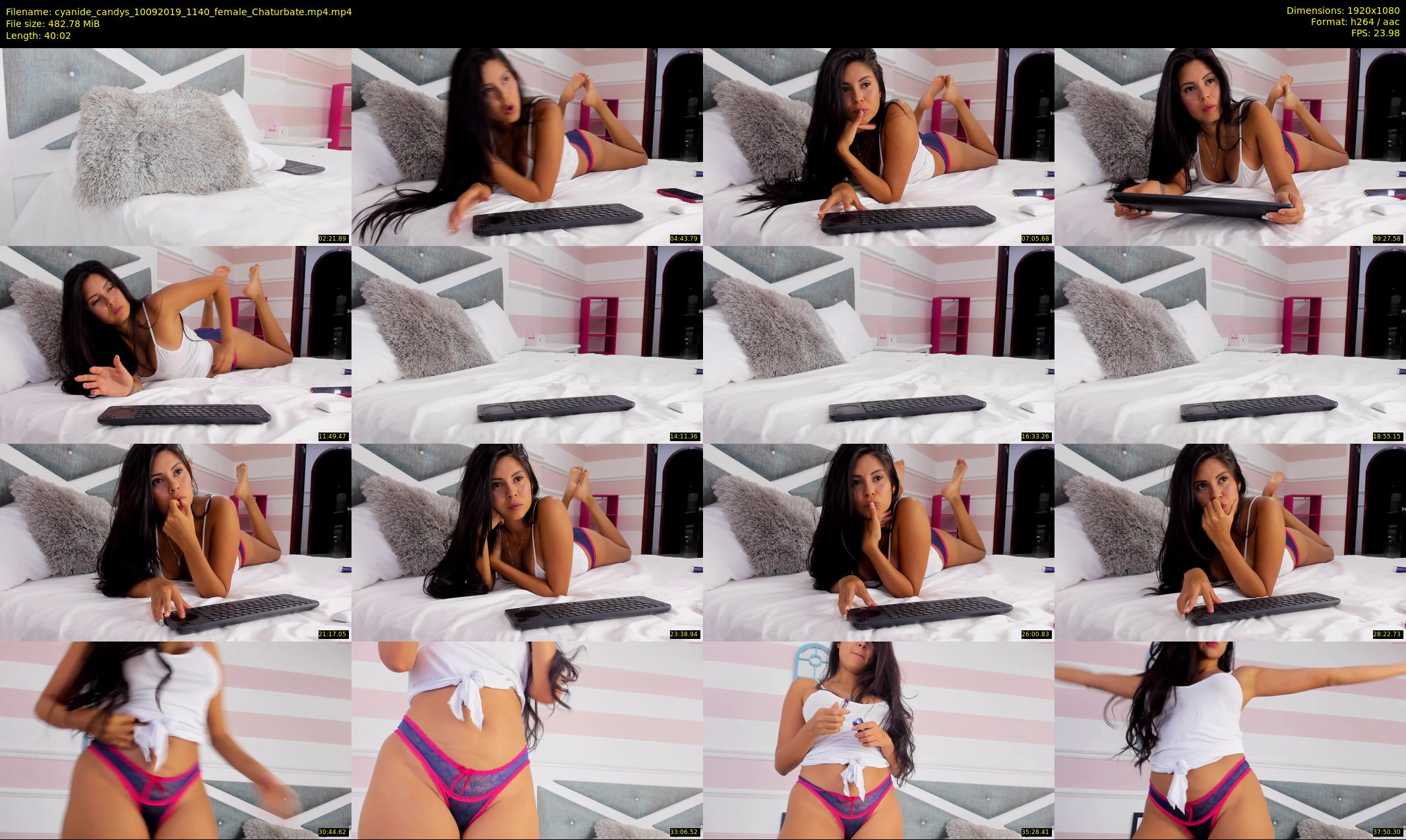 cyanide_candys — 41 minute Chaturbate female cam show recording, 1080p, Sep 10, 2019