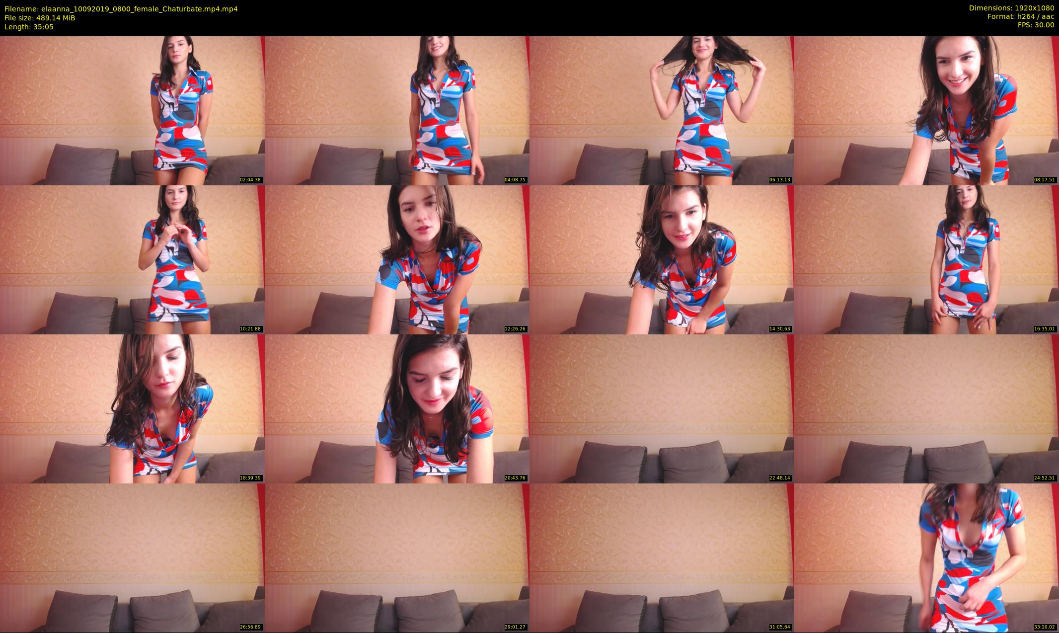 elaanna — 36 minute Chaturbate female cam show recording, 1080p, Sep 10, 2019
