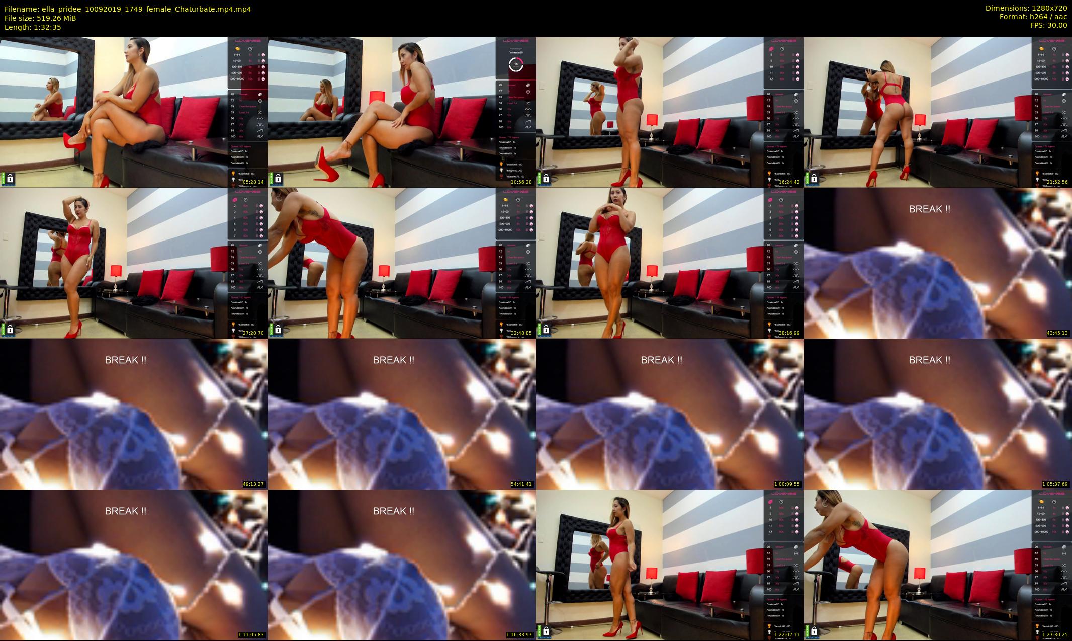 ella_pridee — 93 minute Chaturbate female cam show recording, 720p, Sep 10, 2019
