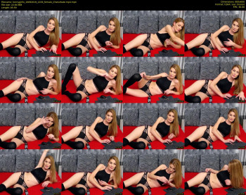 hornygirllx — 6 minute Chaturbate female cam show recording, 480p, Sep 10, 2019