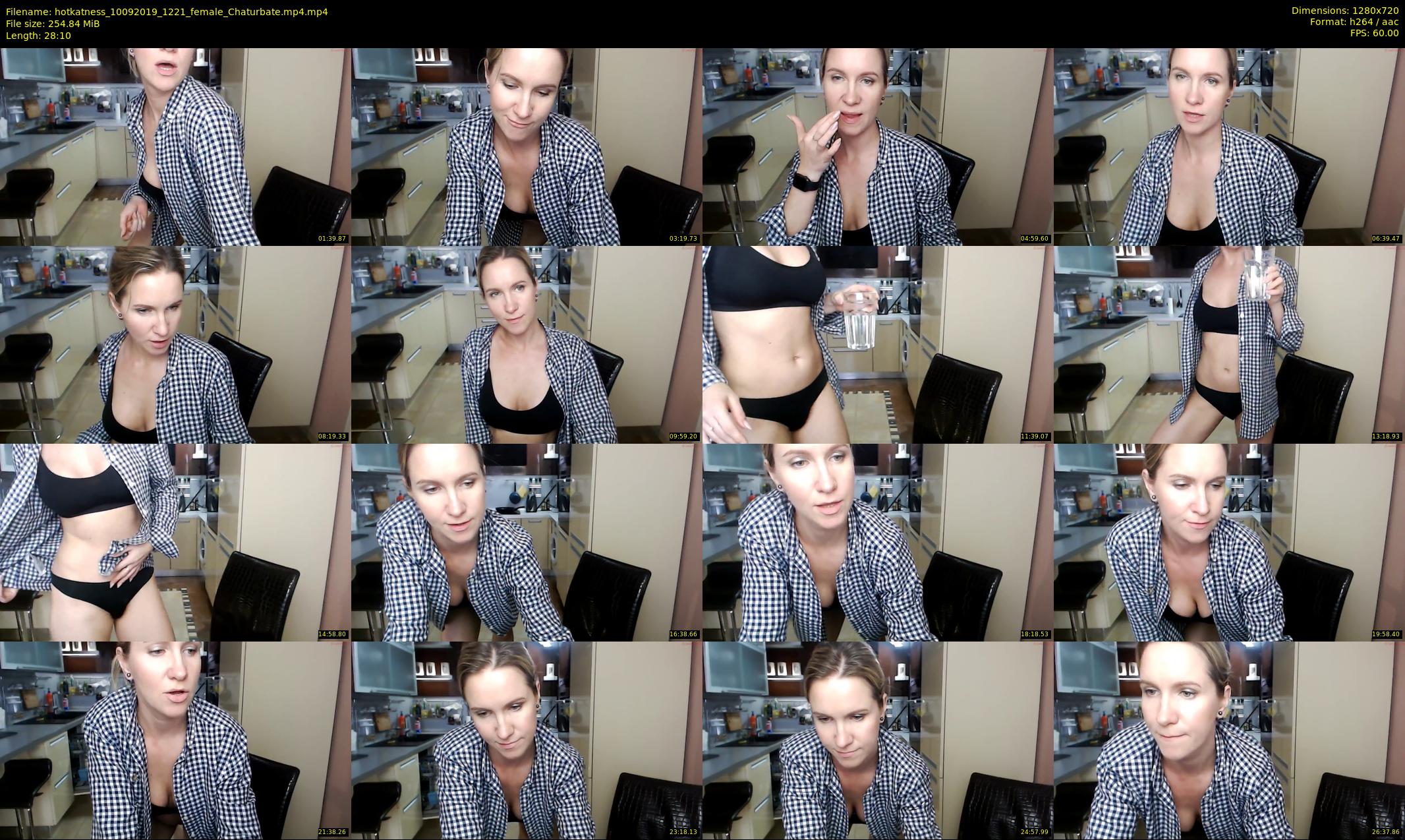 hotkatness — 29 minute Chaturbate female cam show recording, 720p, Sep 10, 2019