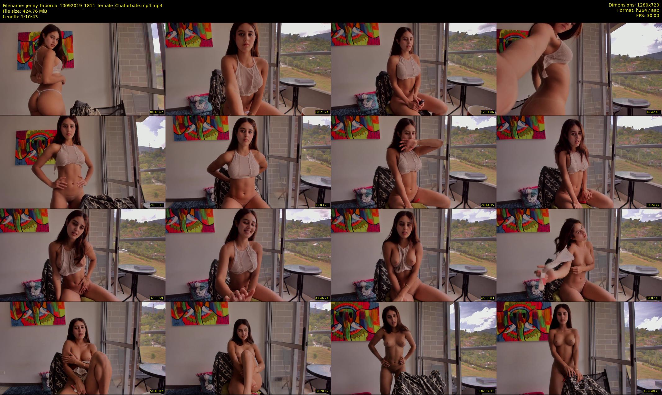 jenny_taborda — 71 minute Chaturbate female cam show recording, 720p, Sep 10, 2019