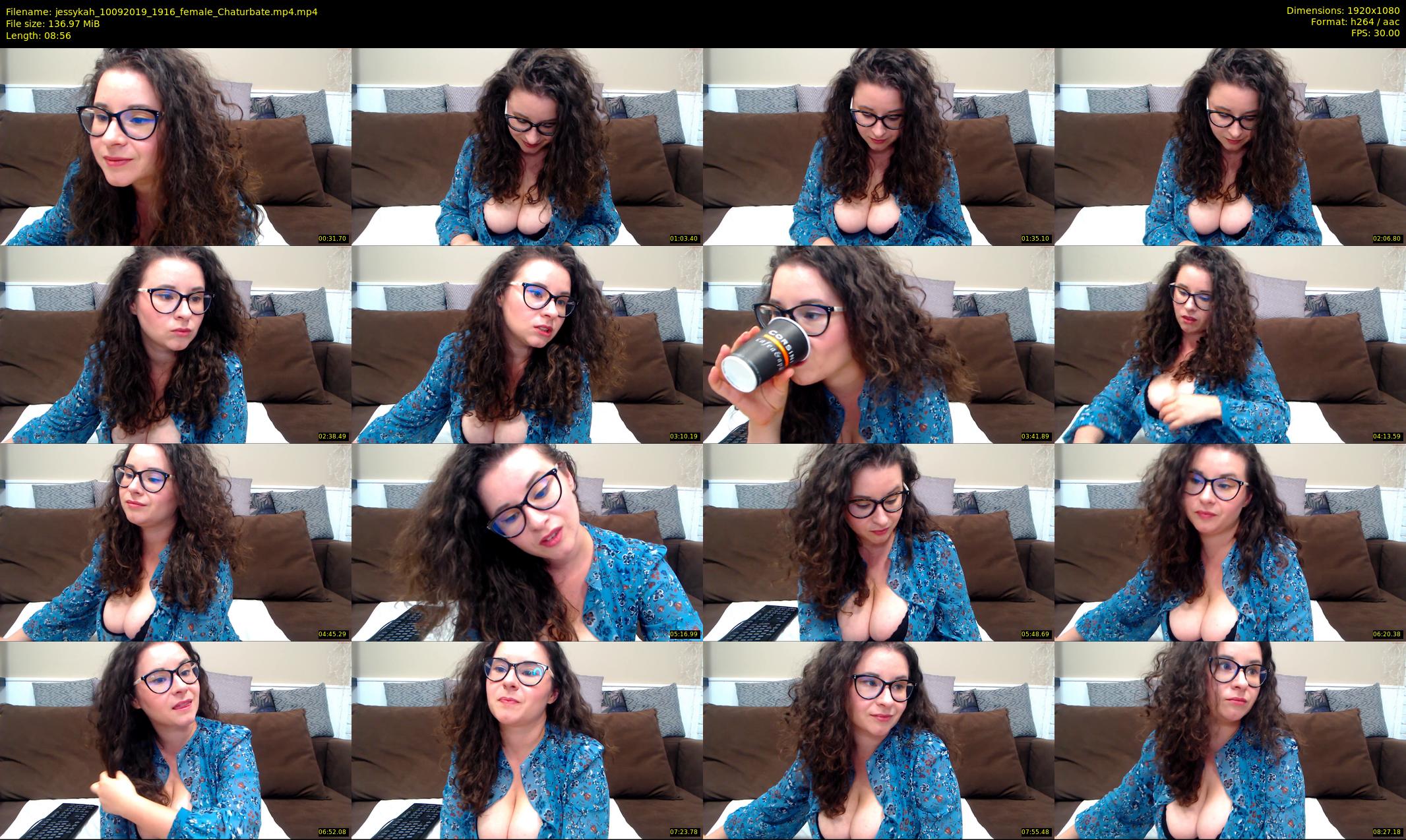 jessykah — 9 minute Chaturbate female cam show recording, 1080p, Sep 10, 2019