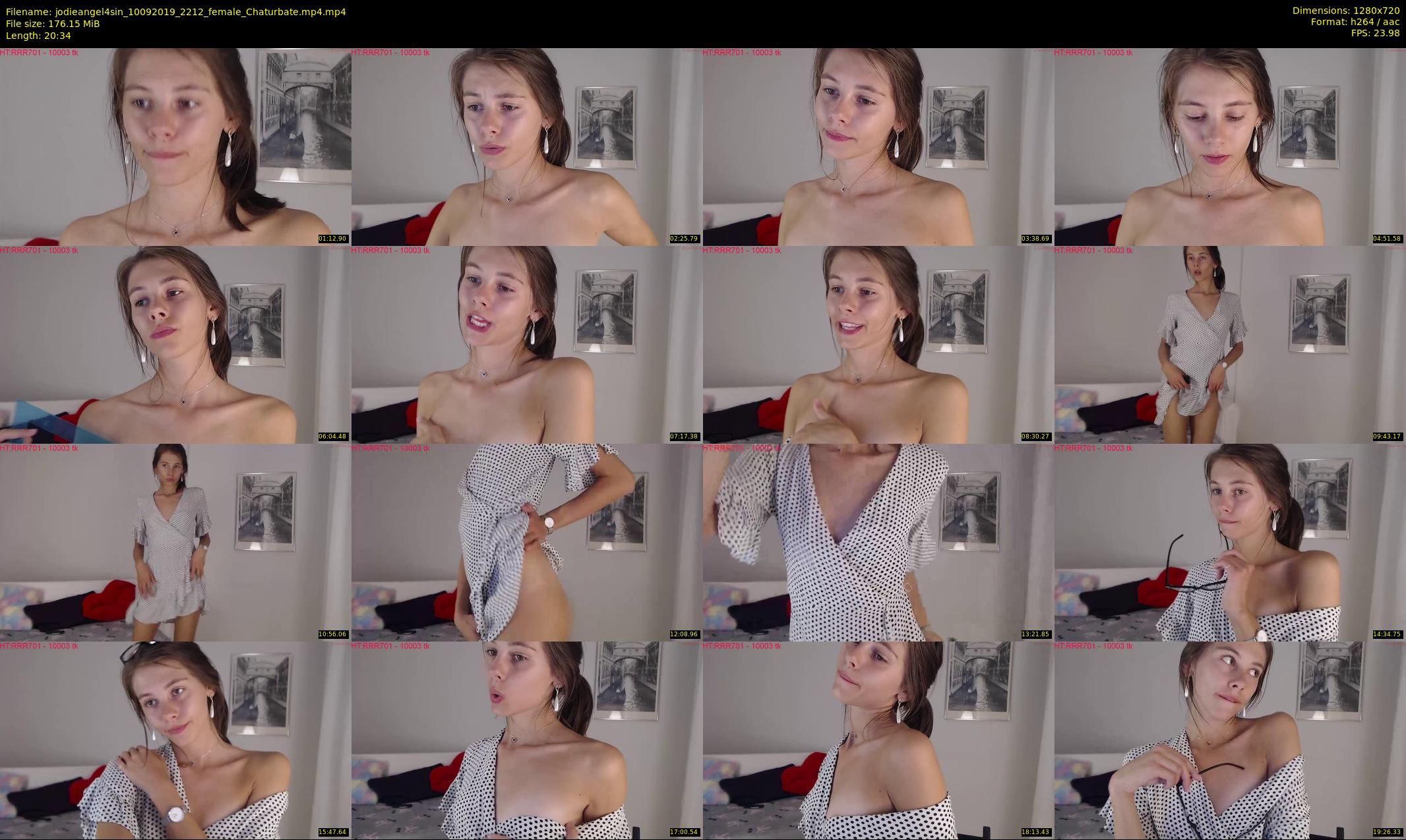 jodieangel4sin — 21 minute Chaturbate female cam show recording, 720p, Sep 10, 2019