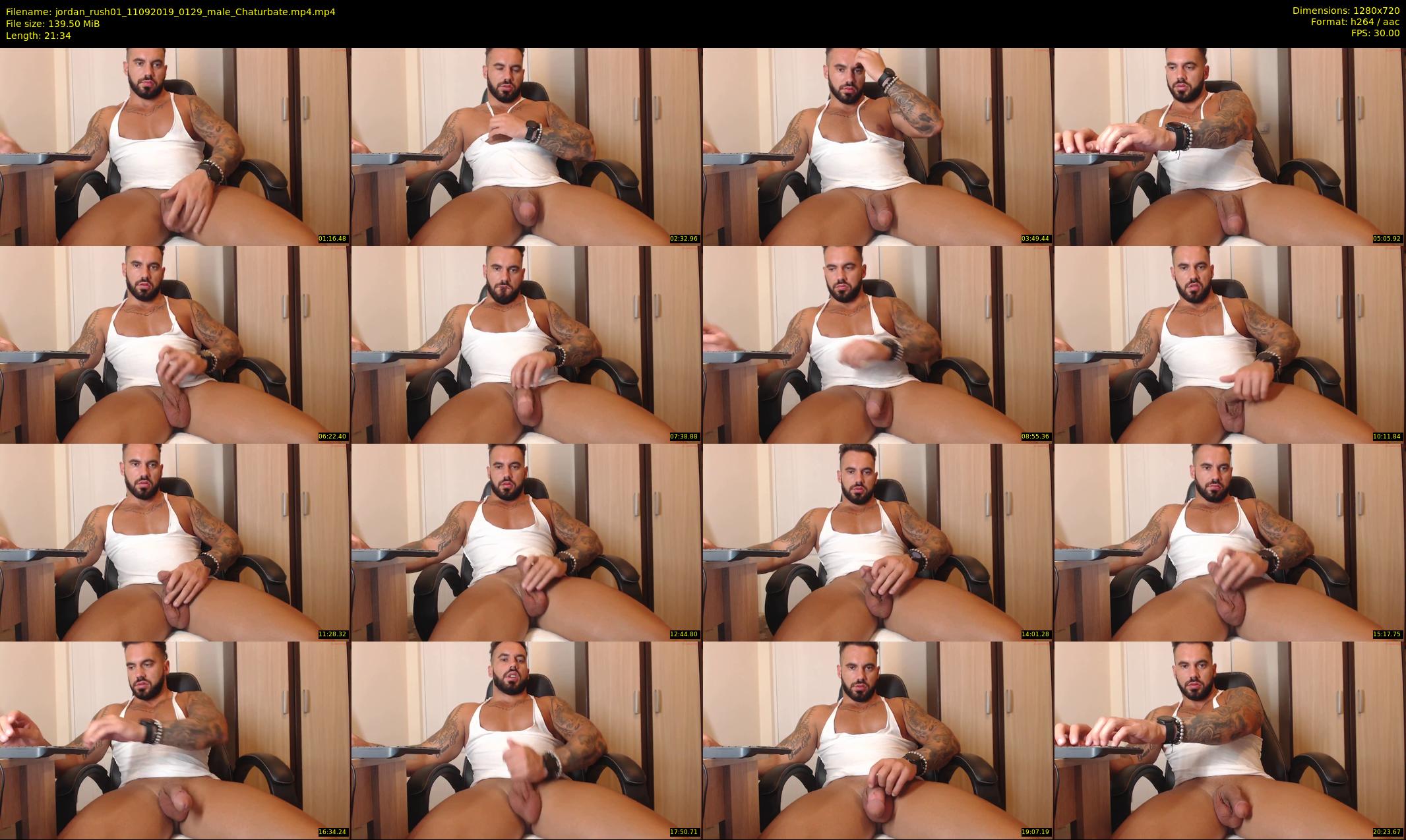 jordan_rush01 — 22 minute Chaturbate male cam show recording, 720p, Sep 11, 2019