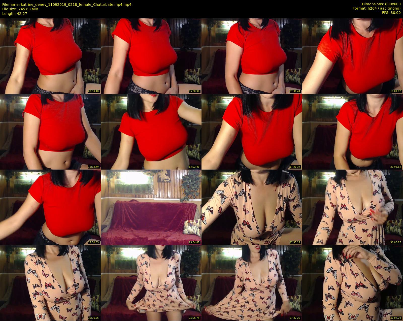 katrine_denev — 43 minute Chaturbate female cam show recording, 480p, Sep 11, 2019