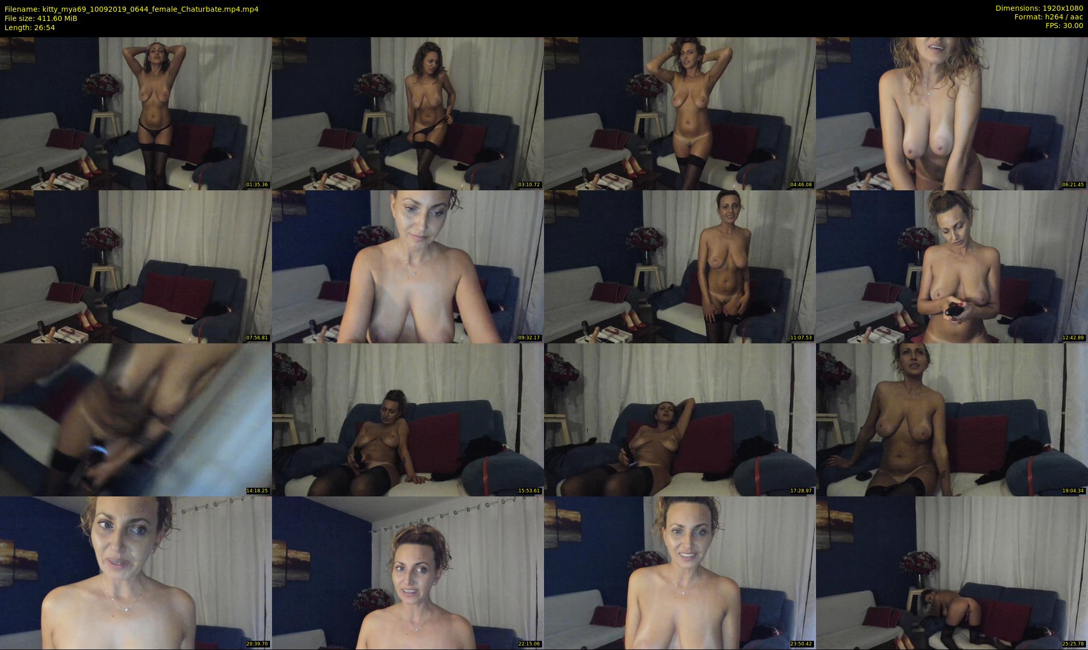 kitty_mya69 — 27 minute Chaturbate female cam show recording, 1080p, Sep 10, 2019