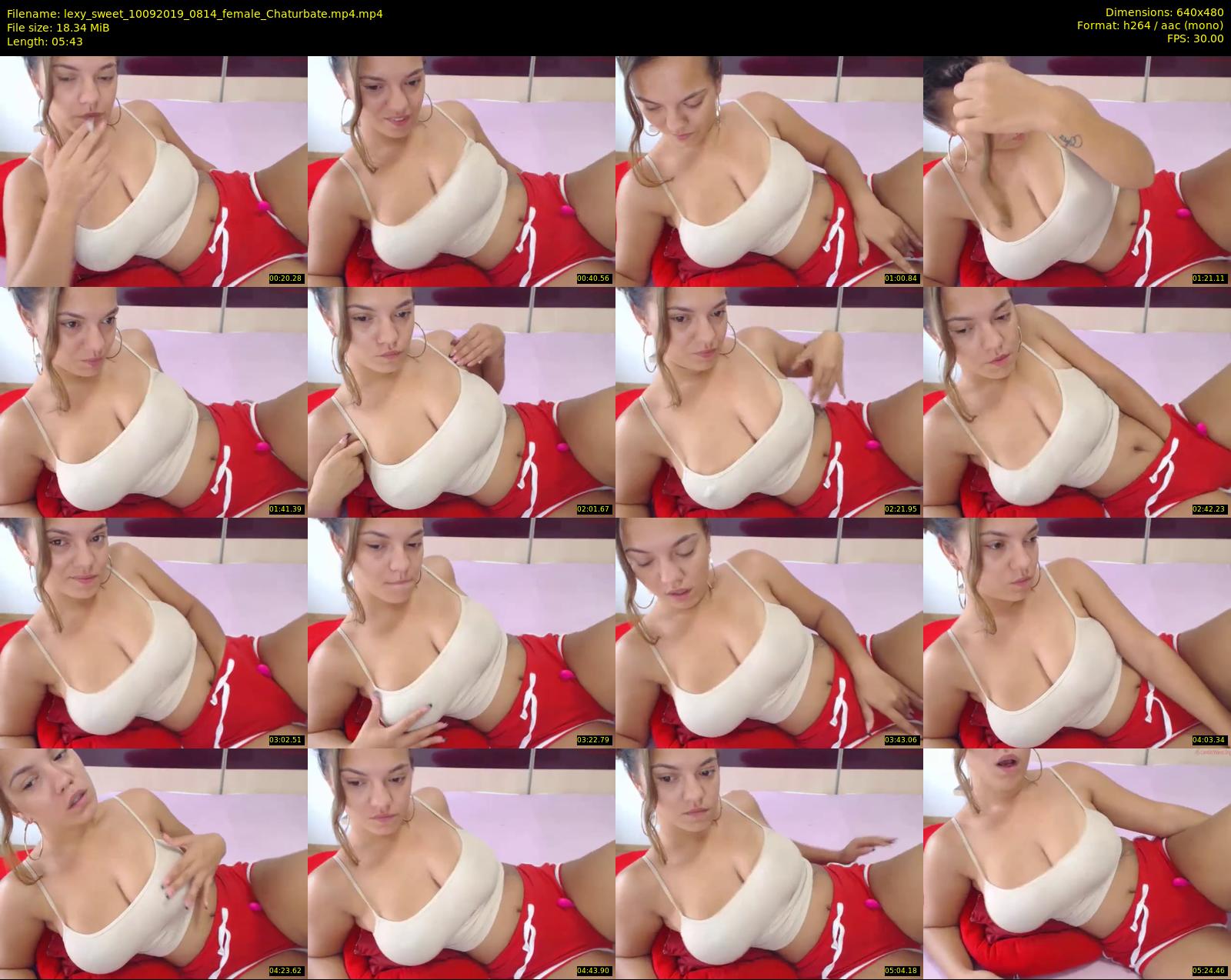 lexy_sweet — 6 minute Chaturbate female cam show recording, 480p, Sep 10, 2019