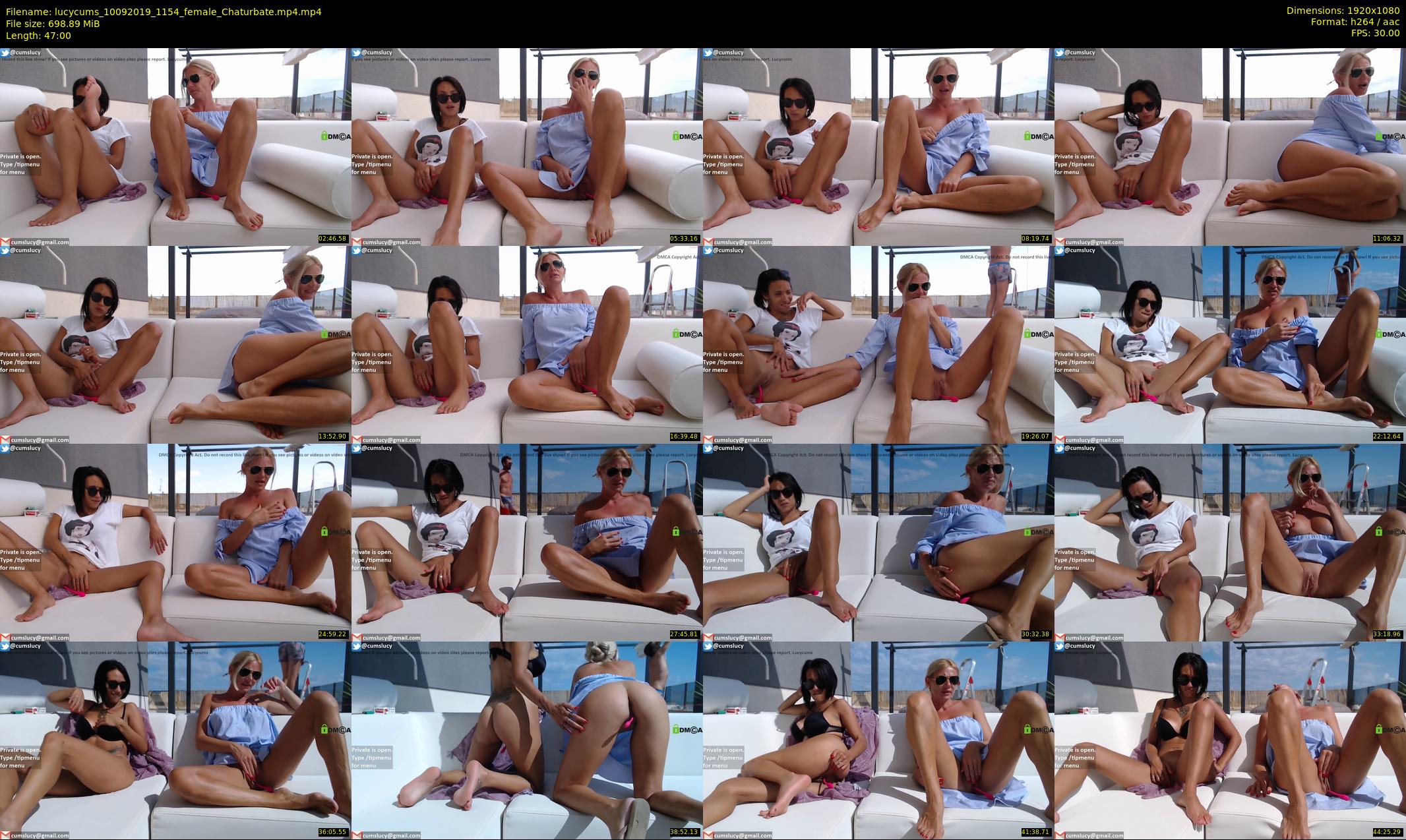 lucycums — 47 minute Chaturbate couple cam show recording, 1080p, Sep 10, 2019