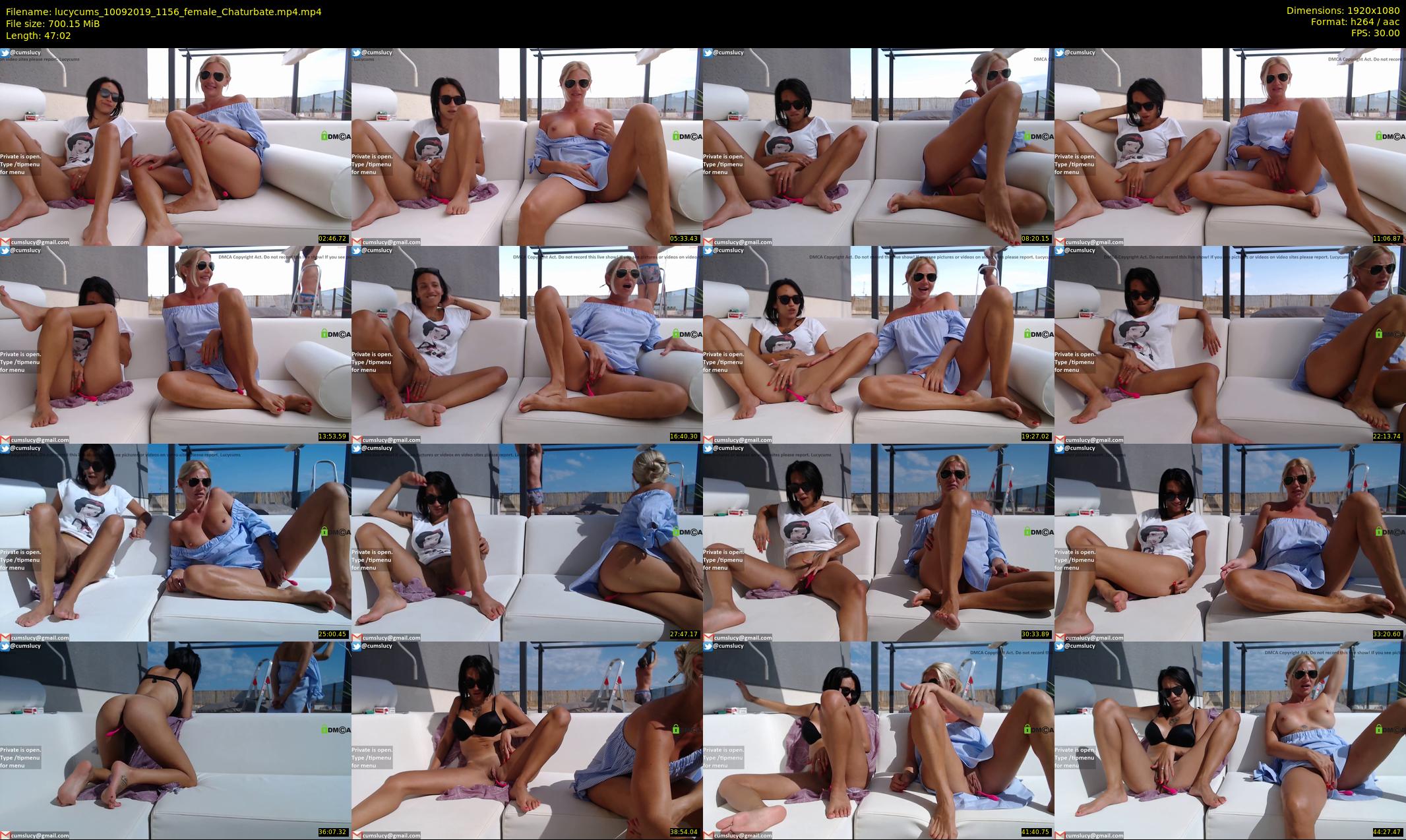 lucycums — 48 minute Chaturbate couple cam show recording, 1080p, Sep 10, 2019