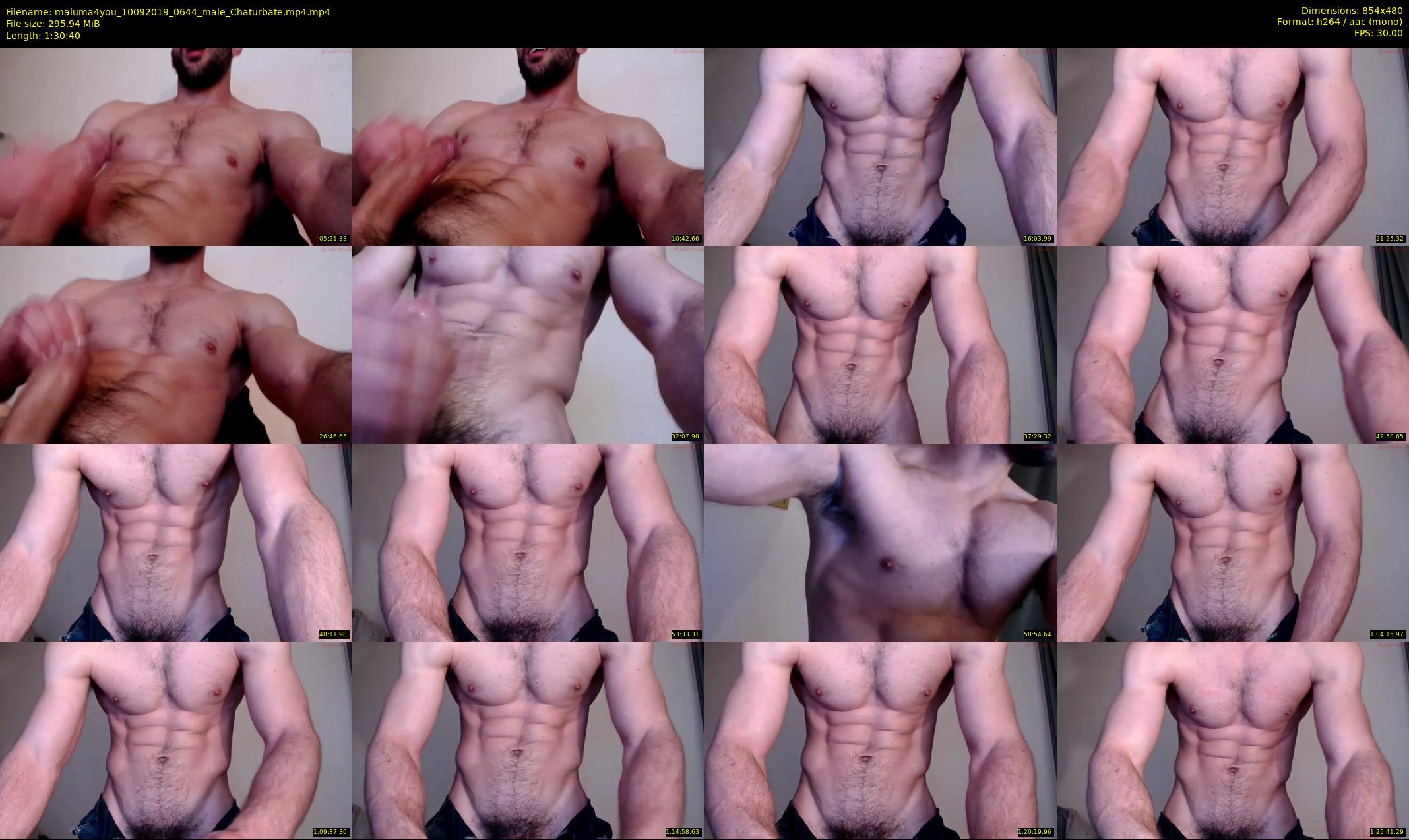 maluma4you — 91 minute Chaturbate male cam show recording, 480p, Sep 10, 2019