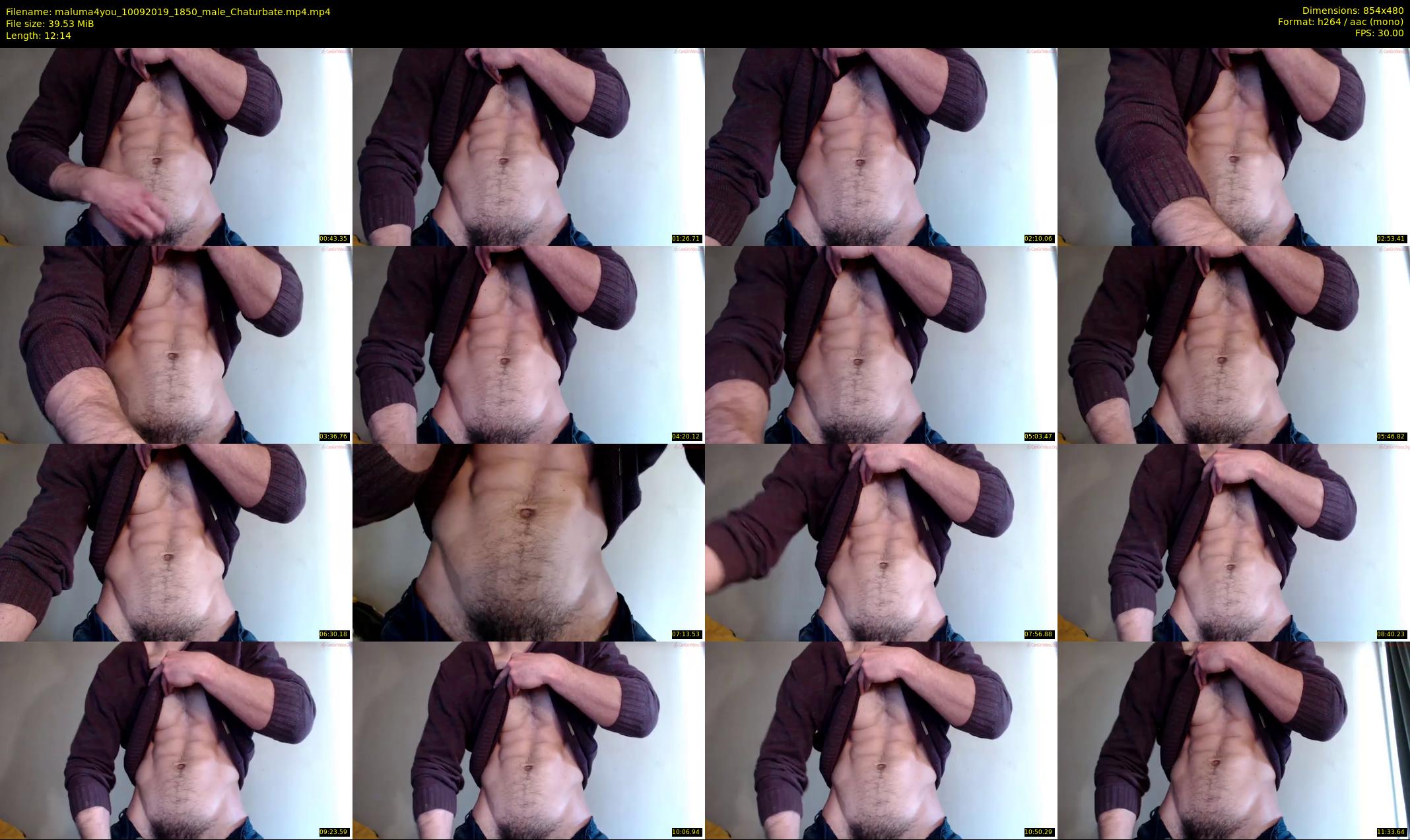 maluma4you — 13 minute Chaturbate male cam show recording, 480p, Sep 10, 2019