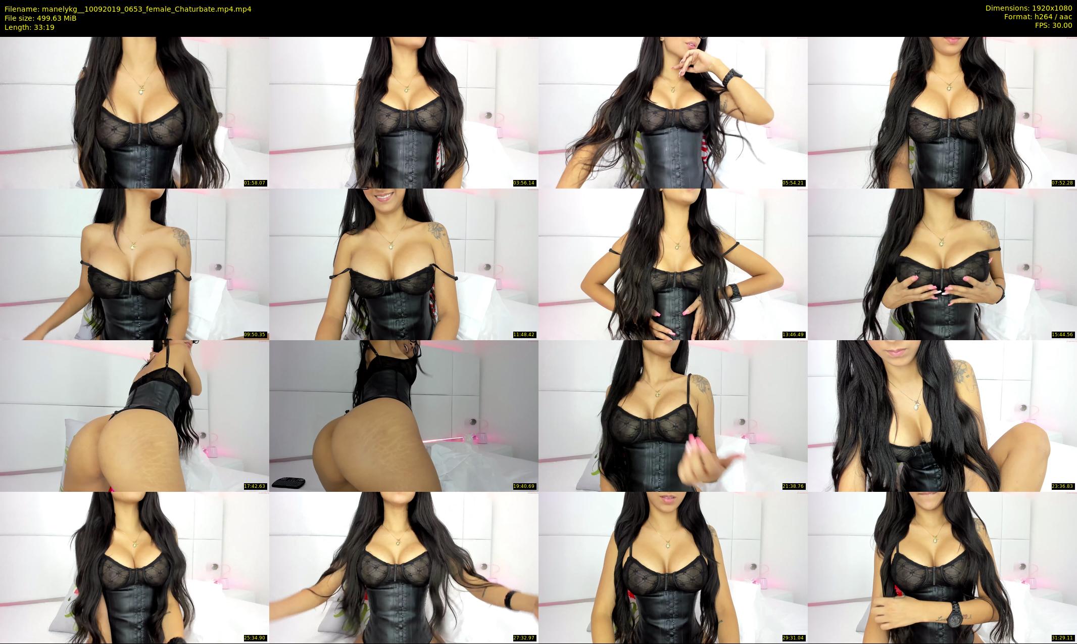 manelykg_ — 34 minute Chaturbate female cam show recording, 1080p, Sep 10, 2019