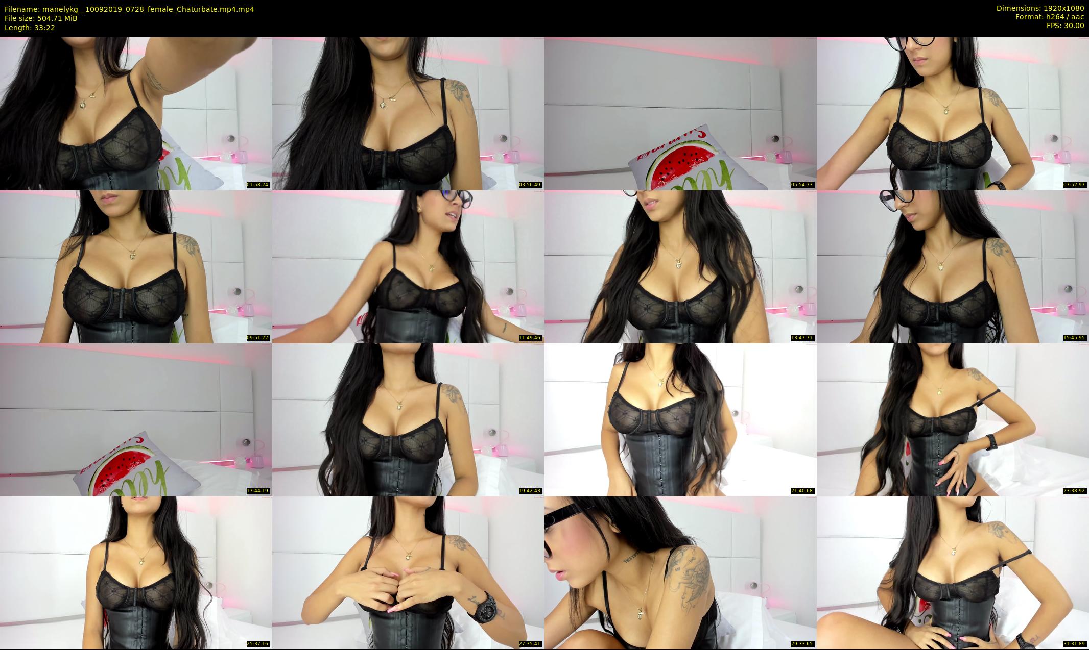 manelykg_ — 34 minute Chaturbate female cam show recording, 1080p, Sep 10, 2019