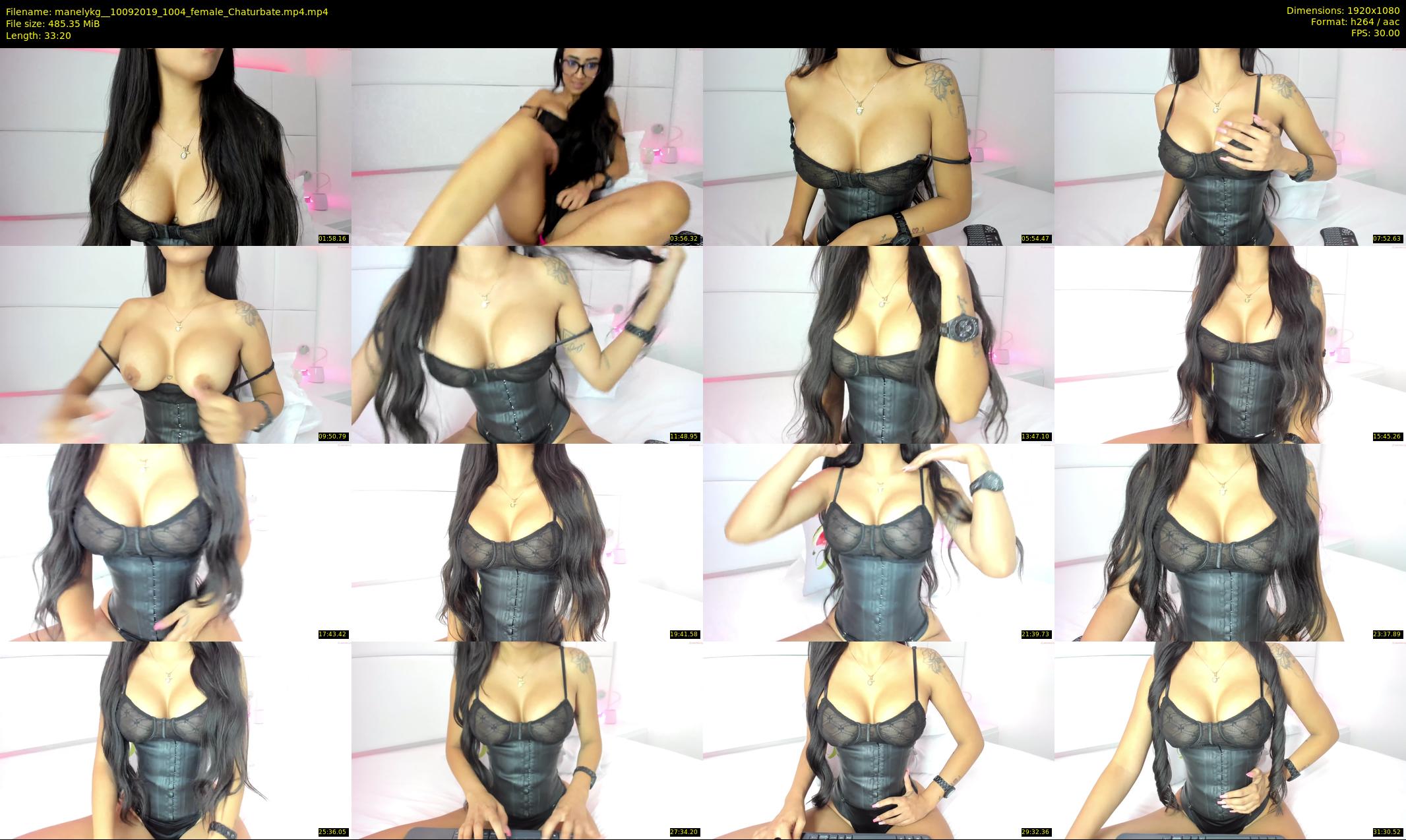 manelykg_ — 34 minute Chaturbate female cam show recording, 1080p, Sep 10, 2019
