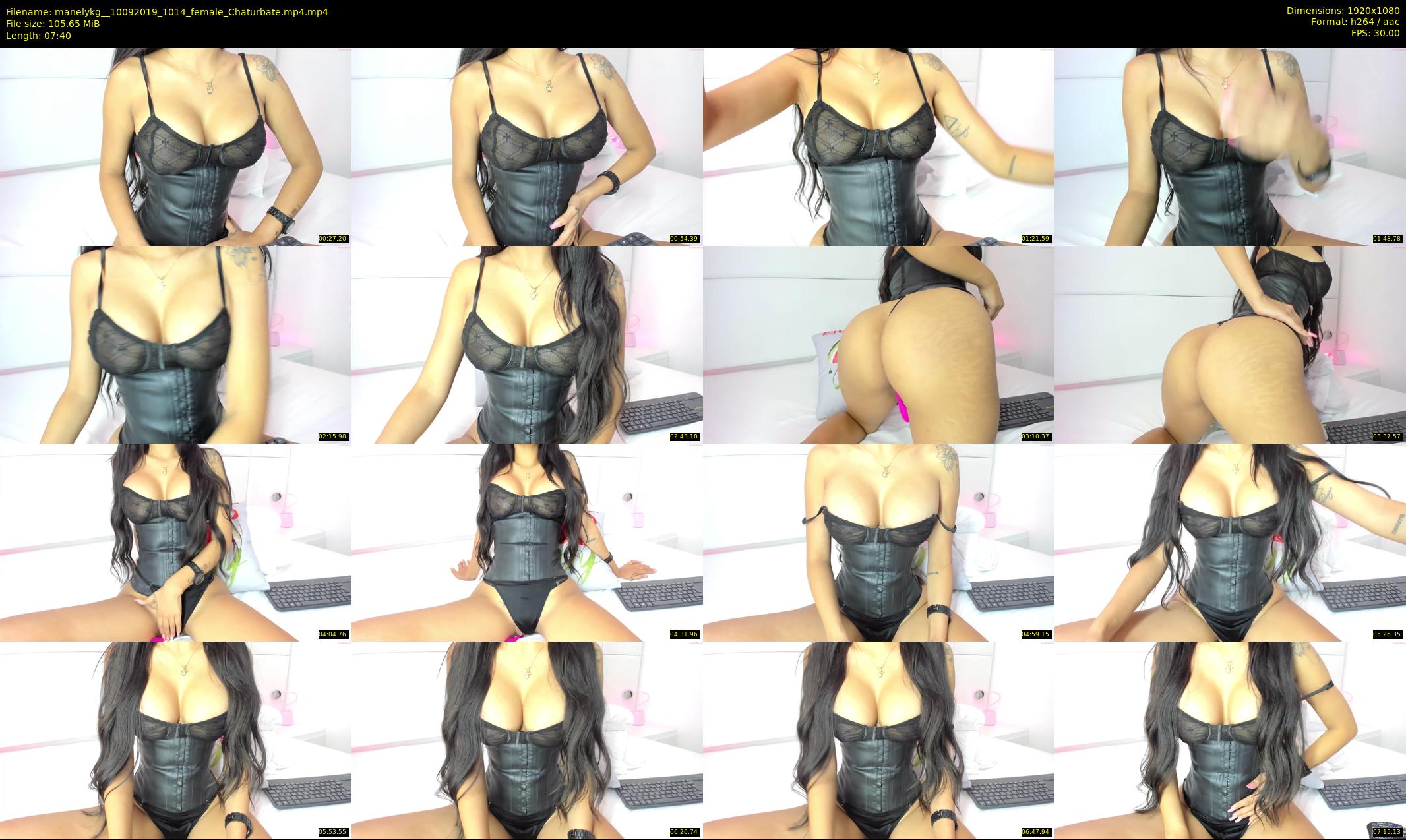 manelykg_ — 8 minute Chaturbate female cam show recording, 1080p, Sep 10, 2019