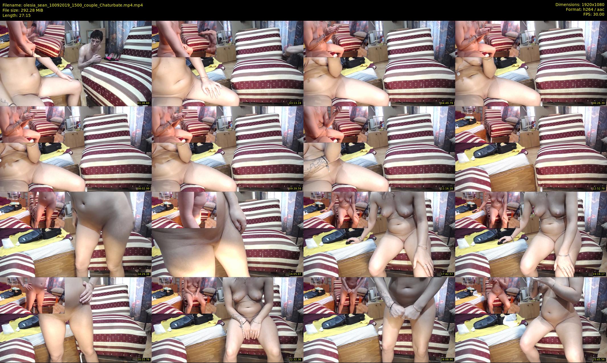 olesia_sean — 28 minute Chaturbate couple cam show recording, 1080p, Sep 10, 2019