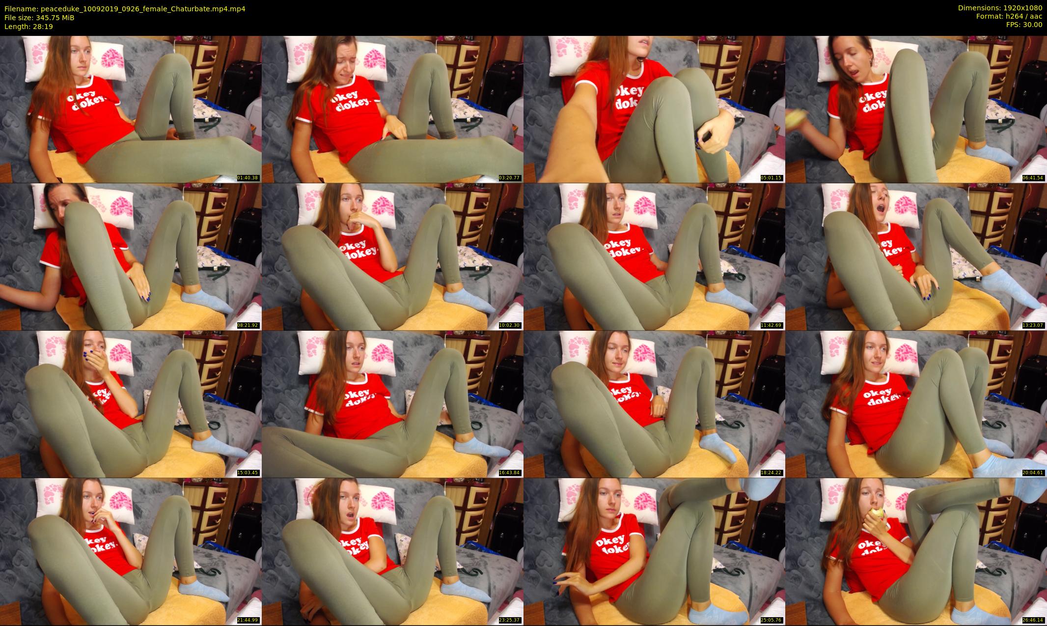 peaceduke — 29 minute Chaturbate female cam show recording, 1080p, Sep 10, 2019