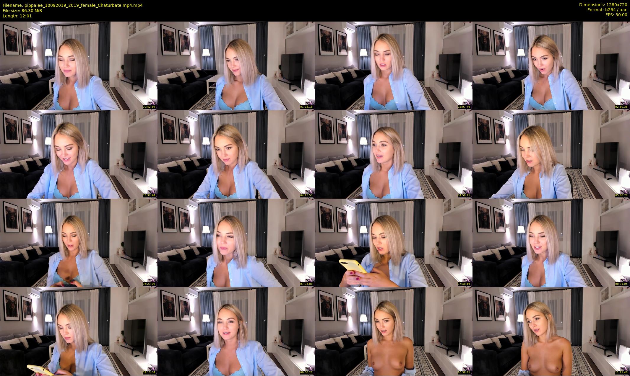 pippalee — 13 minute Chaturbate female cam show recording, 720p, Sep 10, 2019