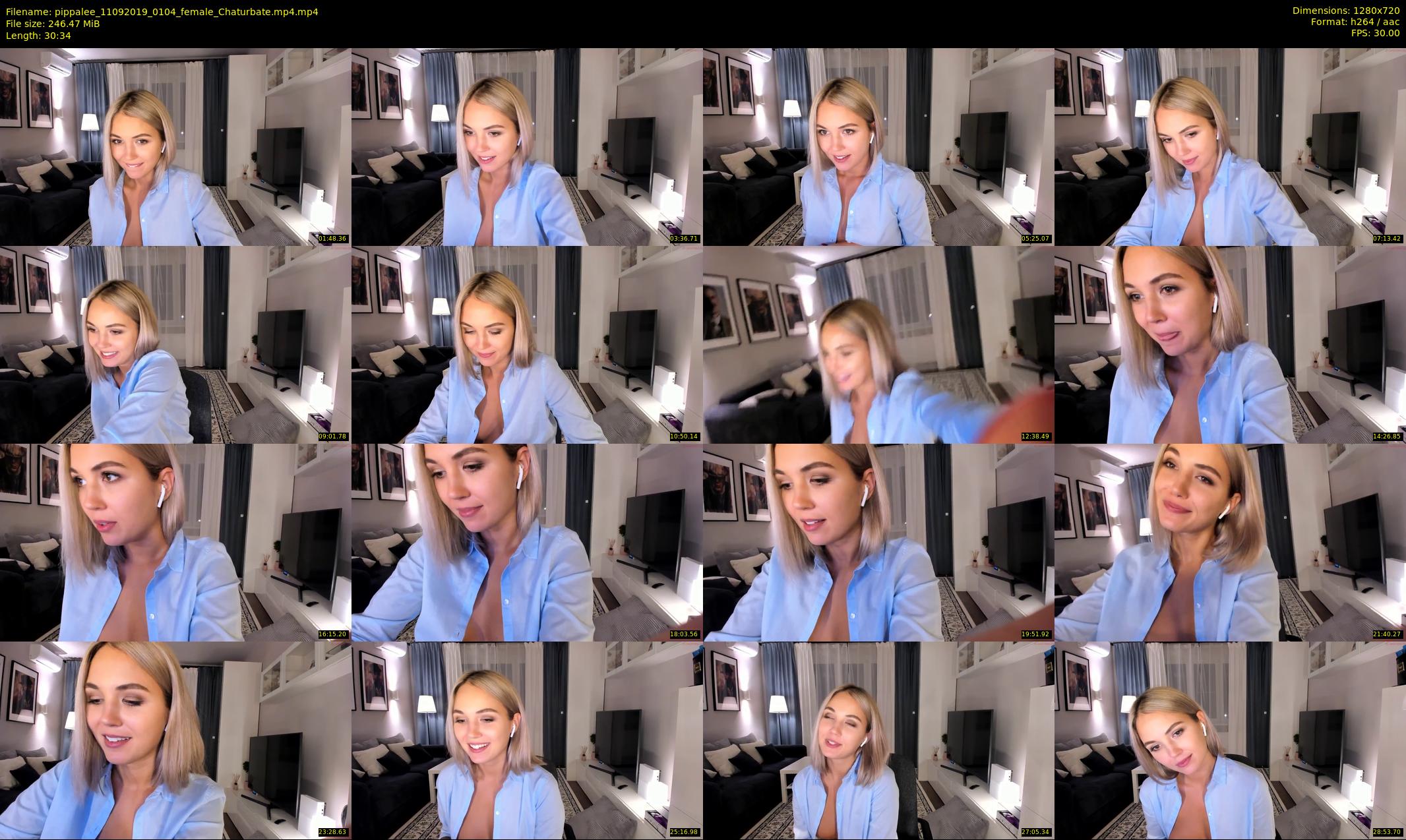 pippalee — 31 minute Chaturbate female cam show recording, 720p, Sep 11, 2019