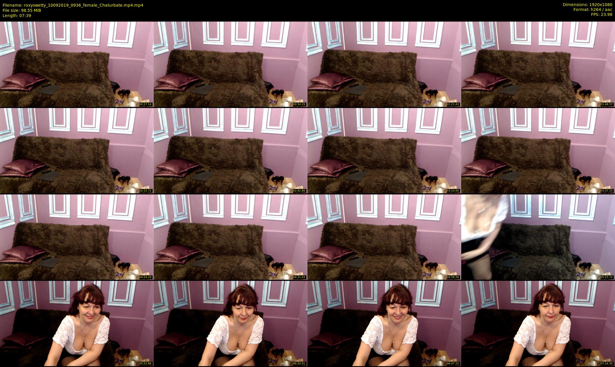 roxyswetty — 8 minute Chaturbate female cam show recording, 1080p, Sep 10, 2019