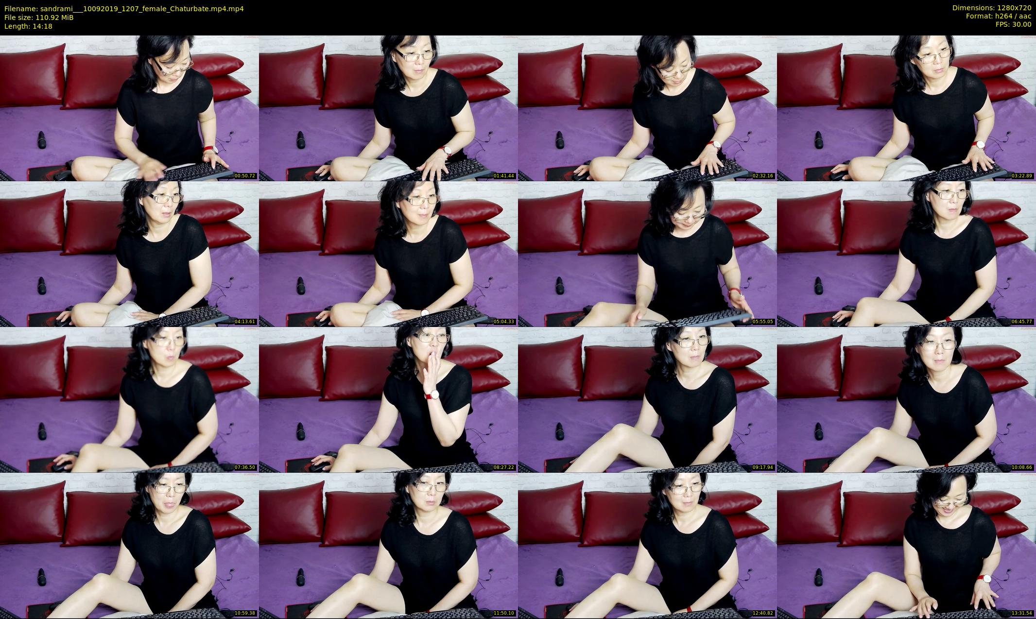 sandrami__ — 15 minute Chaturbate female cam show recording, 720p, Sep 10, 2019