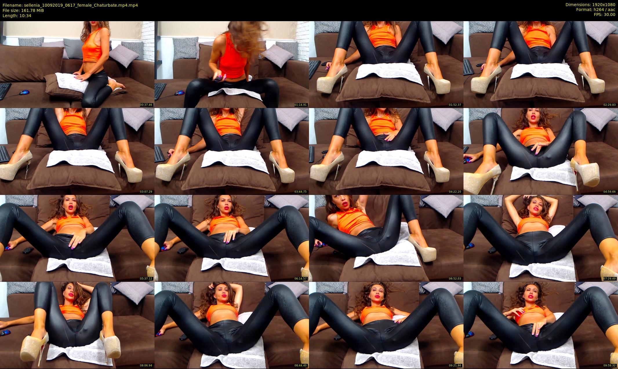 sellenia — 11 minute Chaturbate female cam show recording, 1080p, Sep 10, 2019